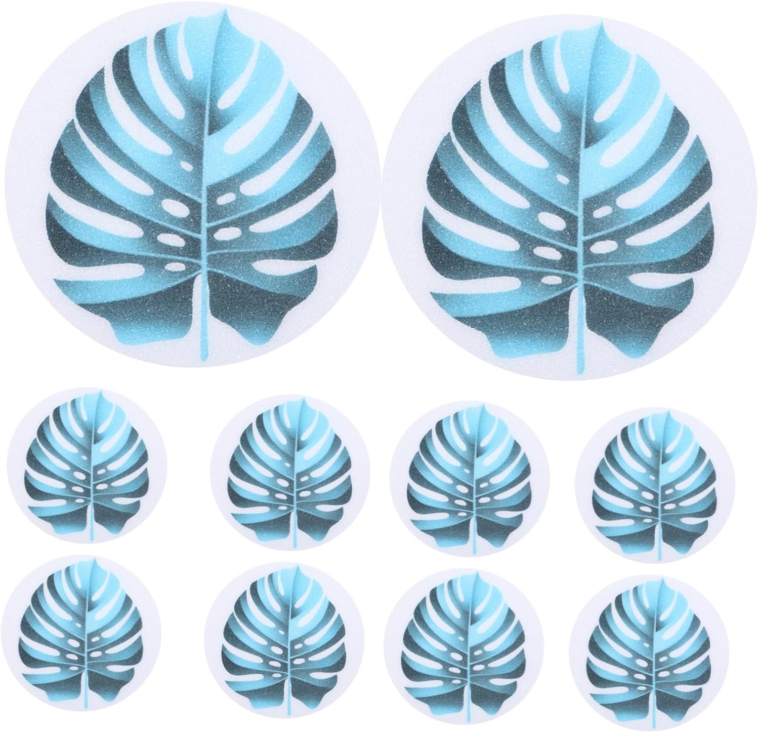 Ciieeo Leaf Bathtub Stickers Anti-Slip Decor 1