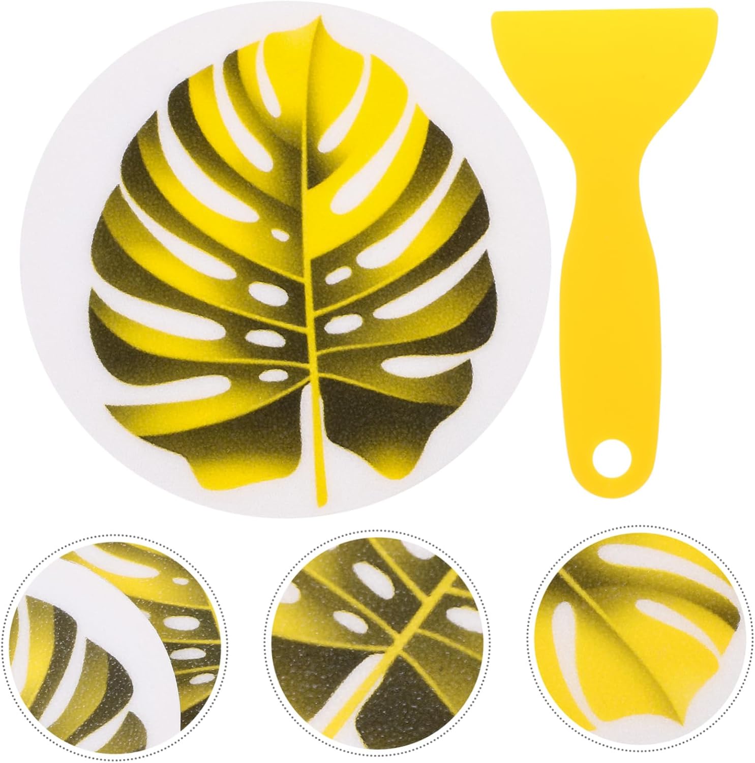Bebemoko Leaf Bathroom Stickers Set - Anti-Slip Decals