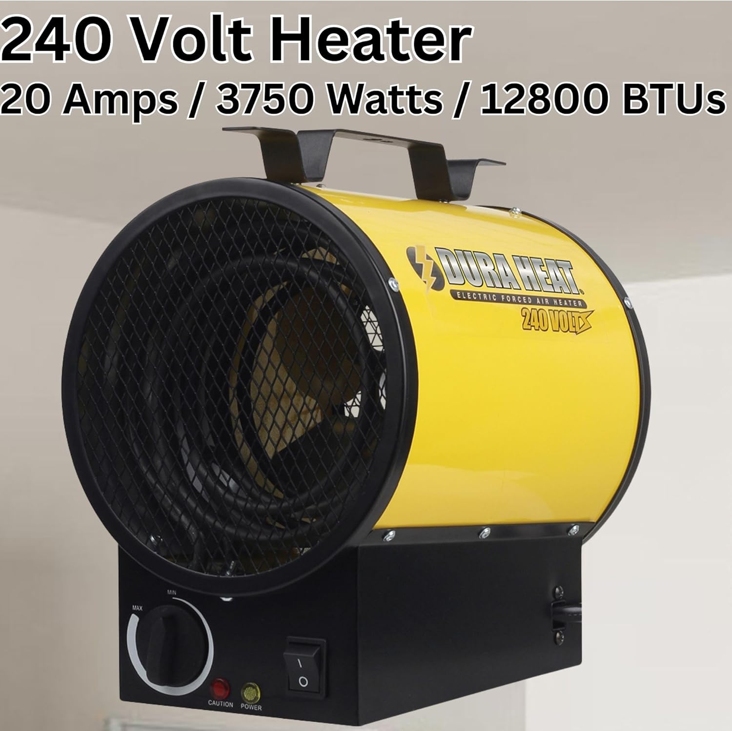 Dura Heat 240V Wall Mount Garage Heater with Overheat Protection