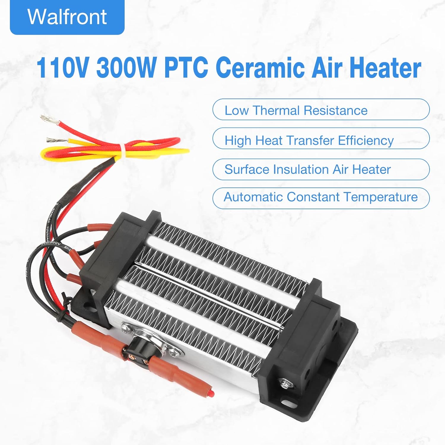 Walfront Ceramic Air Heater 300W Energy Efficient