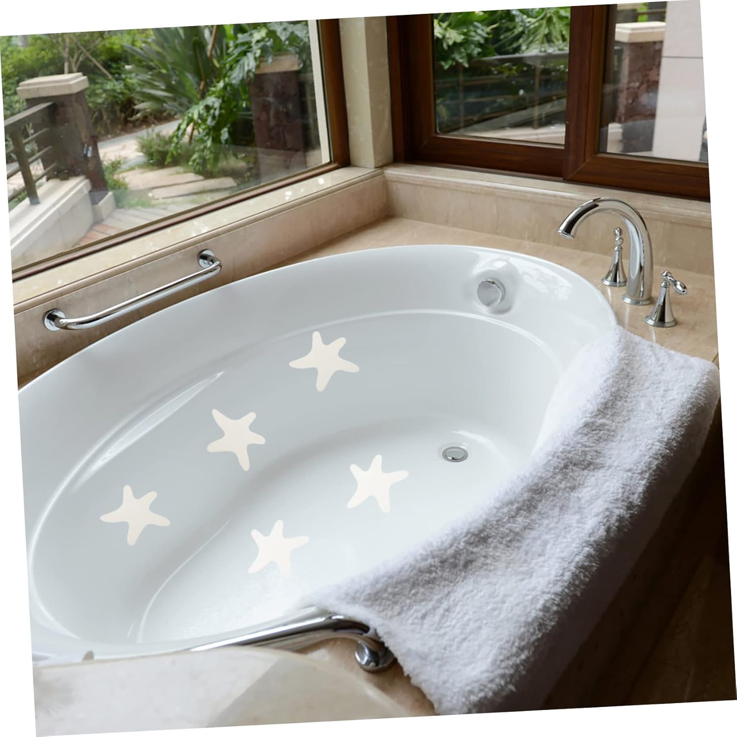 20pcs Anti-Slip Cartoon Bathtub Stickers for Boys and Girls
