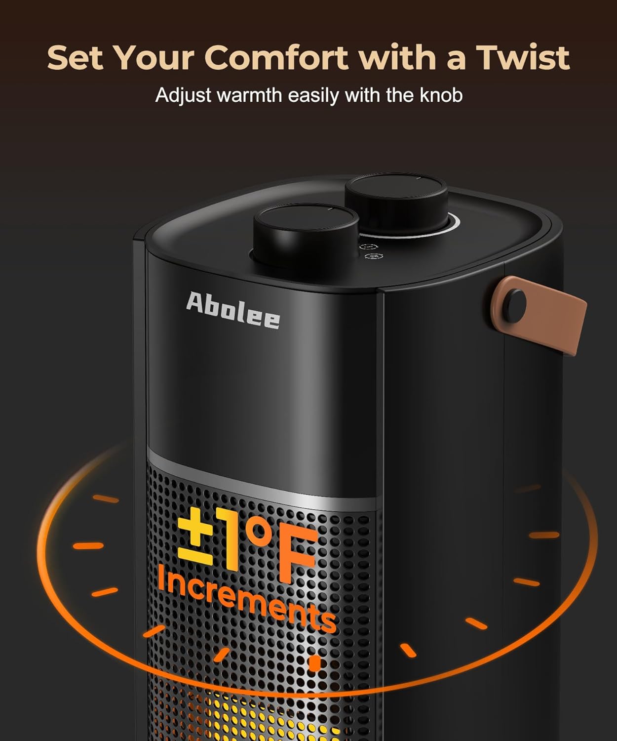 Abolee 12ft Electric Space Heater with Thermostat 1