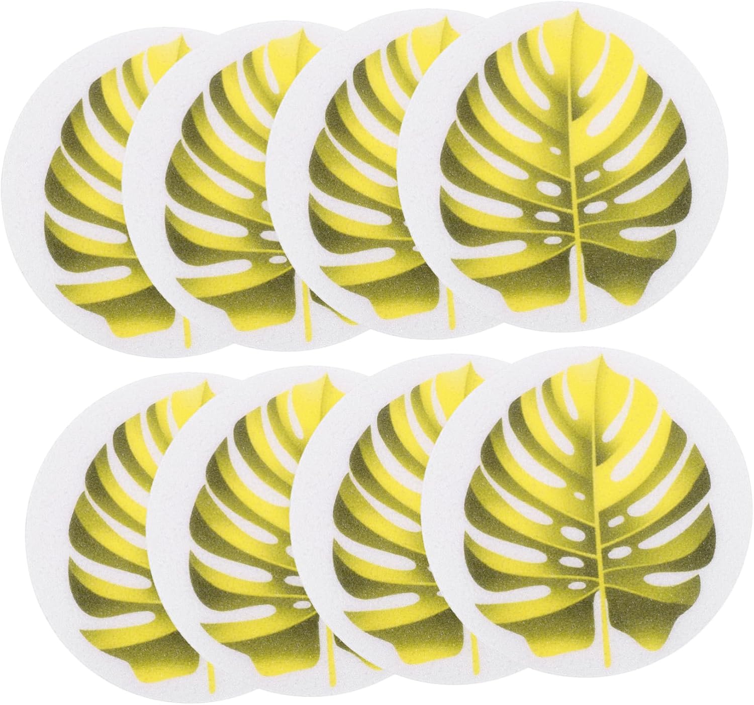 Leaf Slip Stickers for Bathtubs and Showers - Safe and Creative Peva Decals