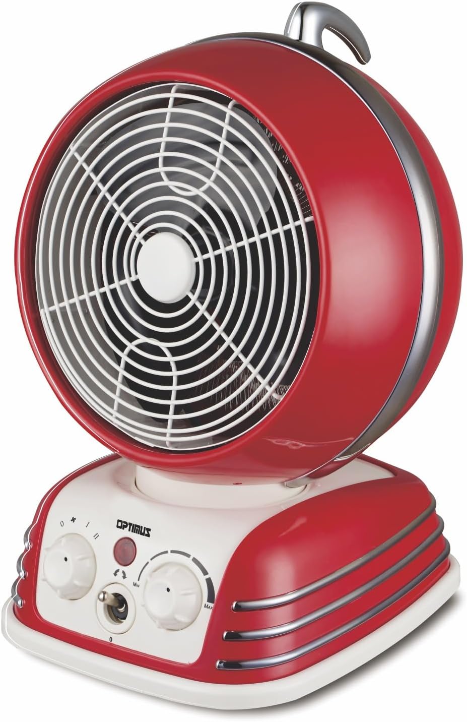 Optimus H-1418 Retro Design Oscillating Fan Heater