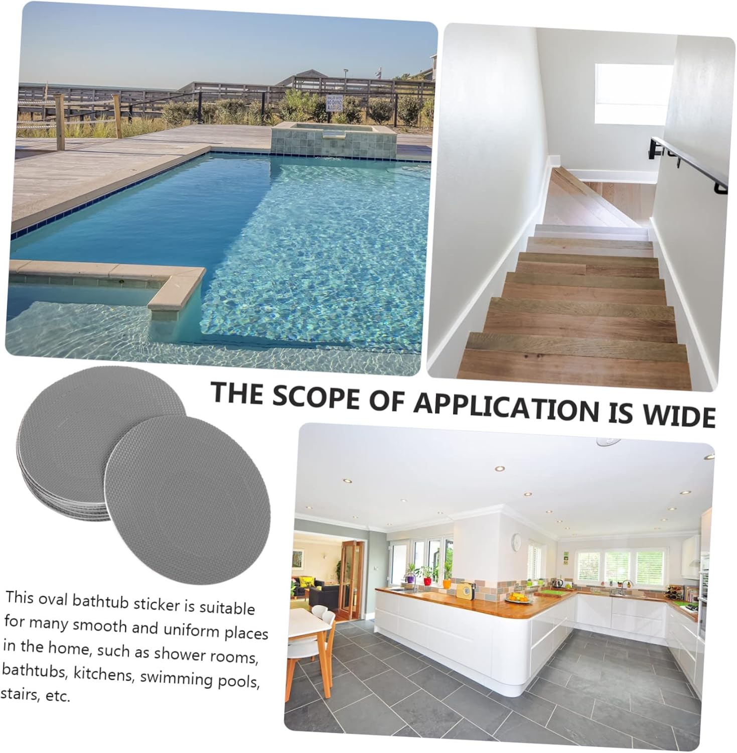 Fondotin Non-Slip Tub Stickers 20 Sheets