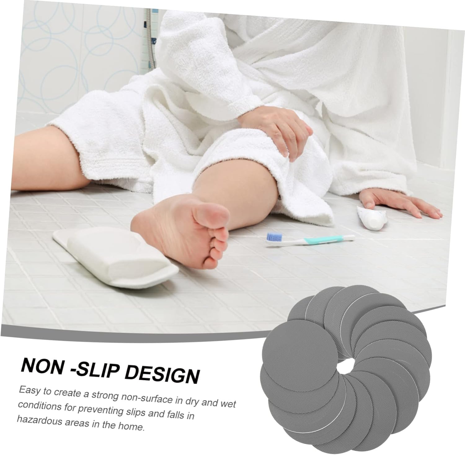 Fondotin Non-Slip Tub Stickers 20 Sheets
