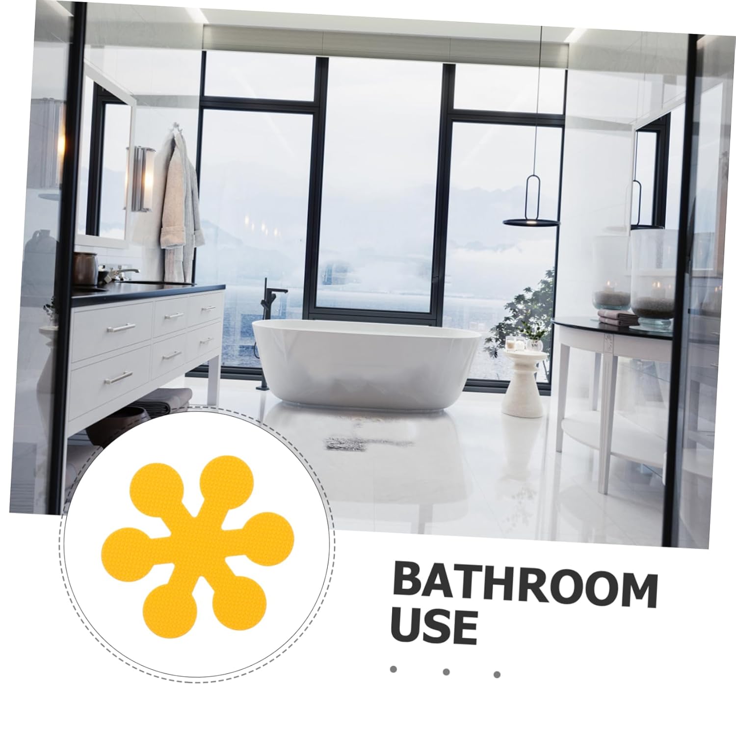 Toddmomy Non-Slip Tub Stickers for Safety and Style