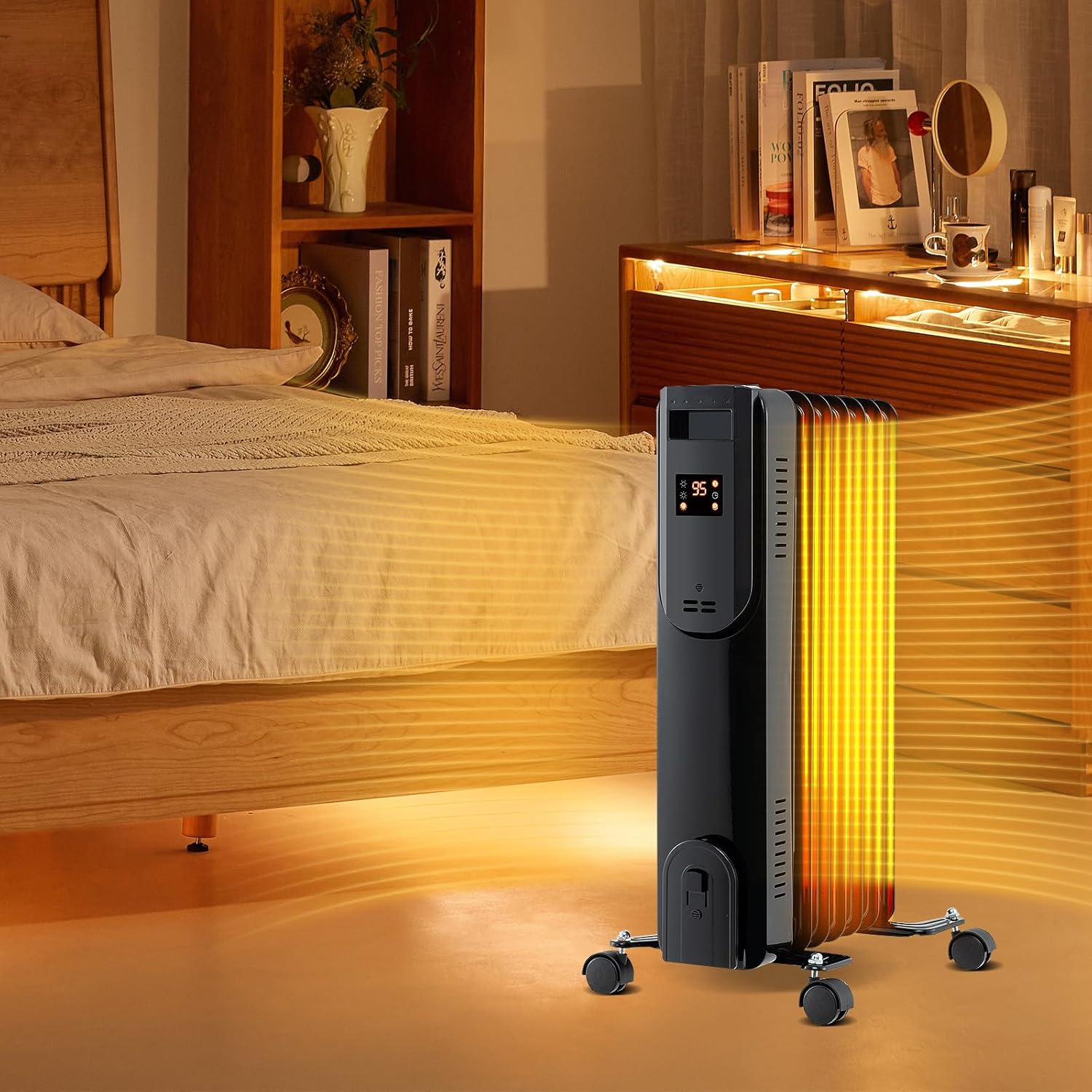Tangkula Oil Filled Radiator Heater with Remote