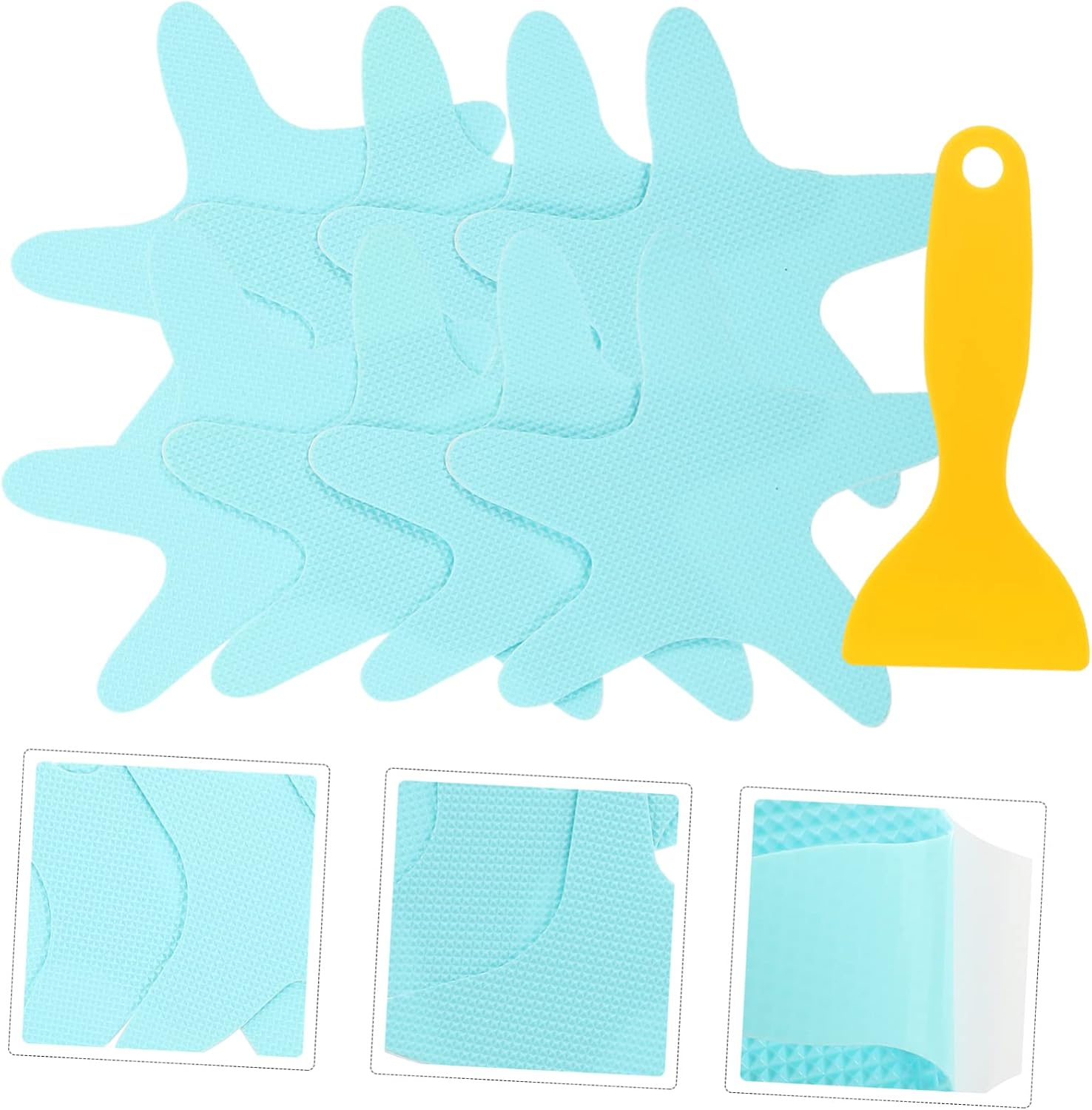 Amosfun Non-Slip Bathtub Stickers 25 Pack