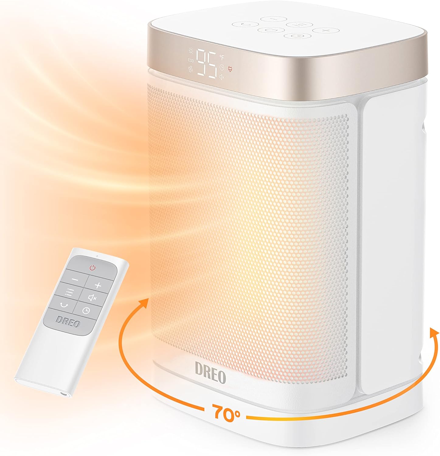 Dreo Atom One Space Heater with Remote and Humidifier