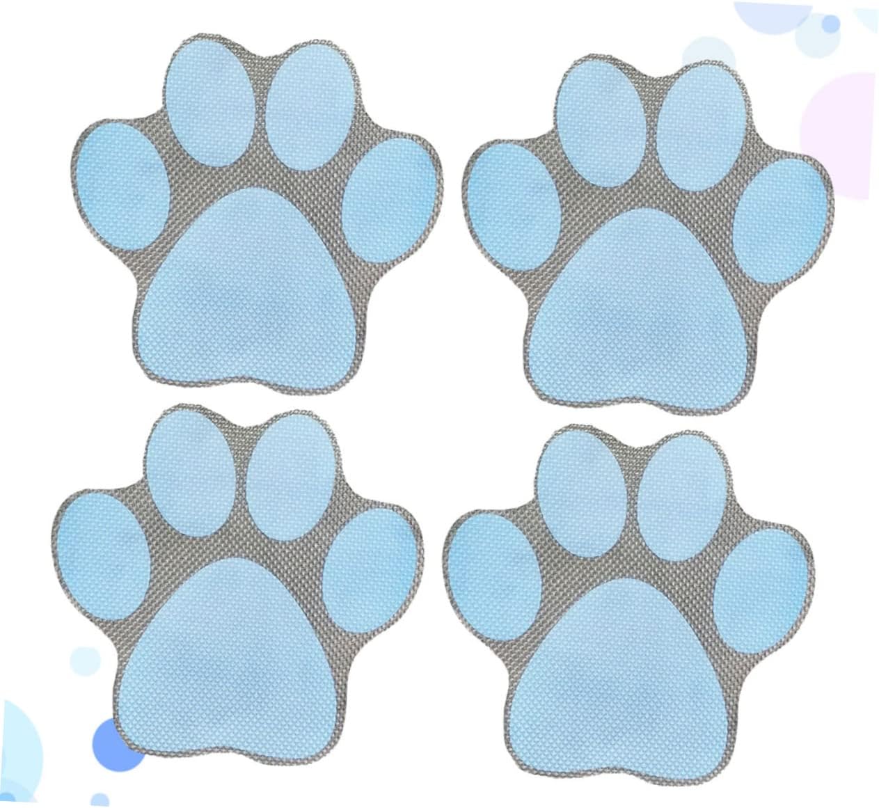 LIOOBO Anti-Slip Bathtub Stickers 4pcs Cartoon Design 1