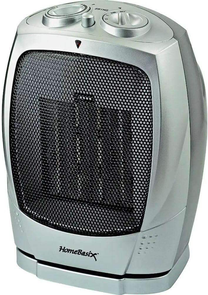 Homebasix PTC-903B Ceramic Oscillating Heater
