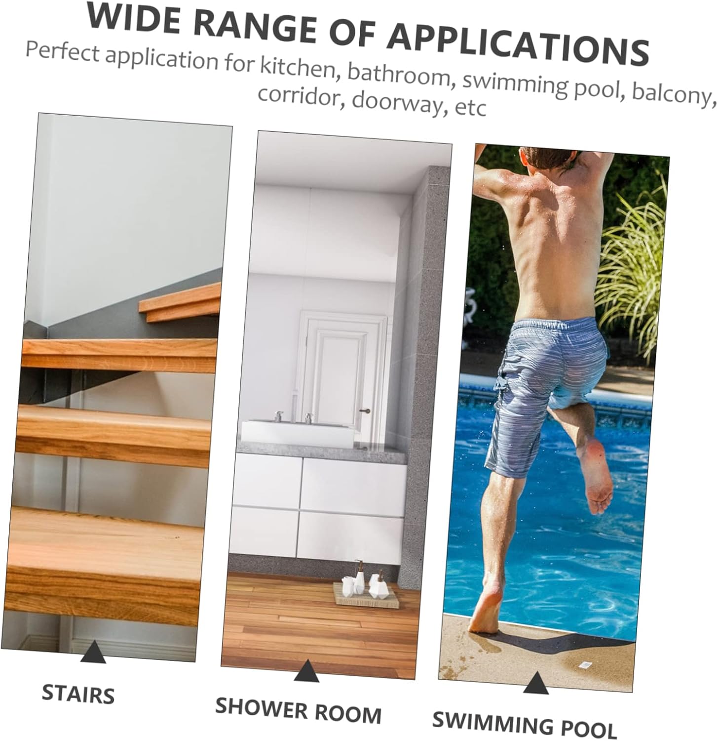 Ciieeo 36-Pack Anti-Slip Bath Safety Strips