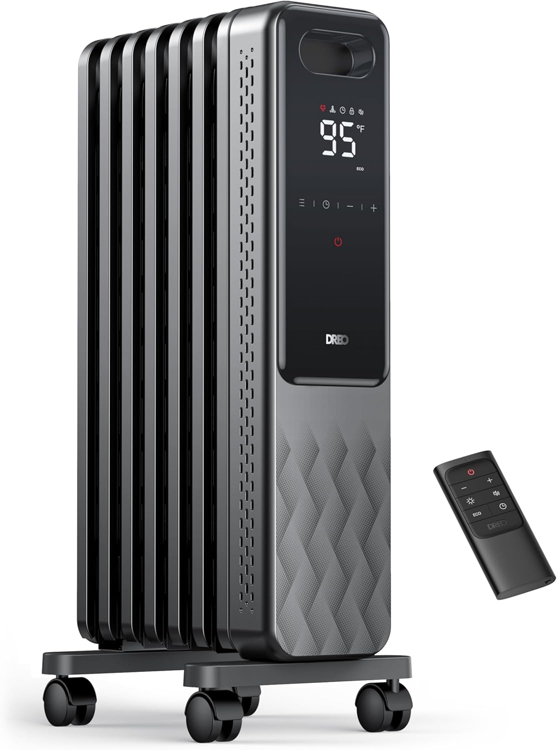 Dreo Oil Filled Radiator Heater with Remote Control and 4 Modes