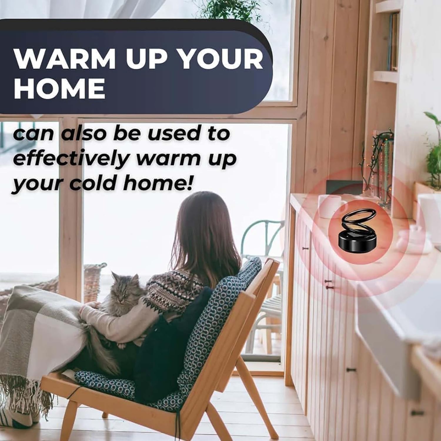 Portable Kinetic Heater for Car and Home