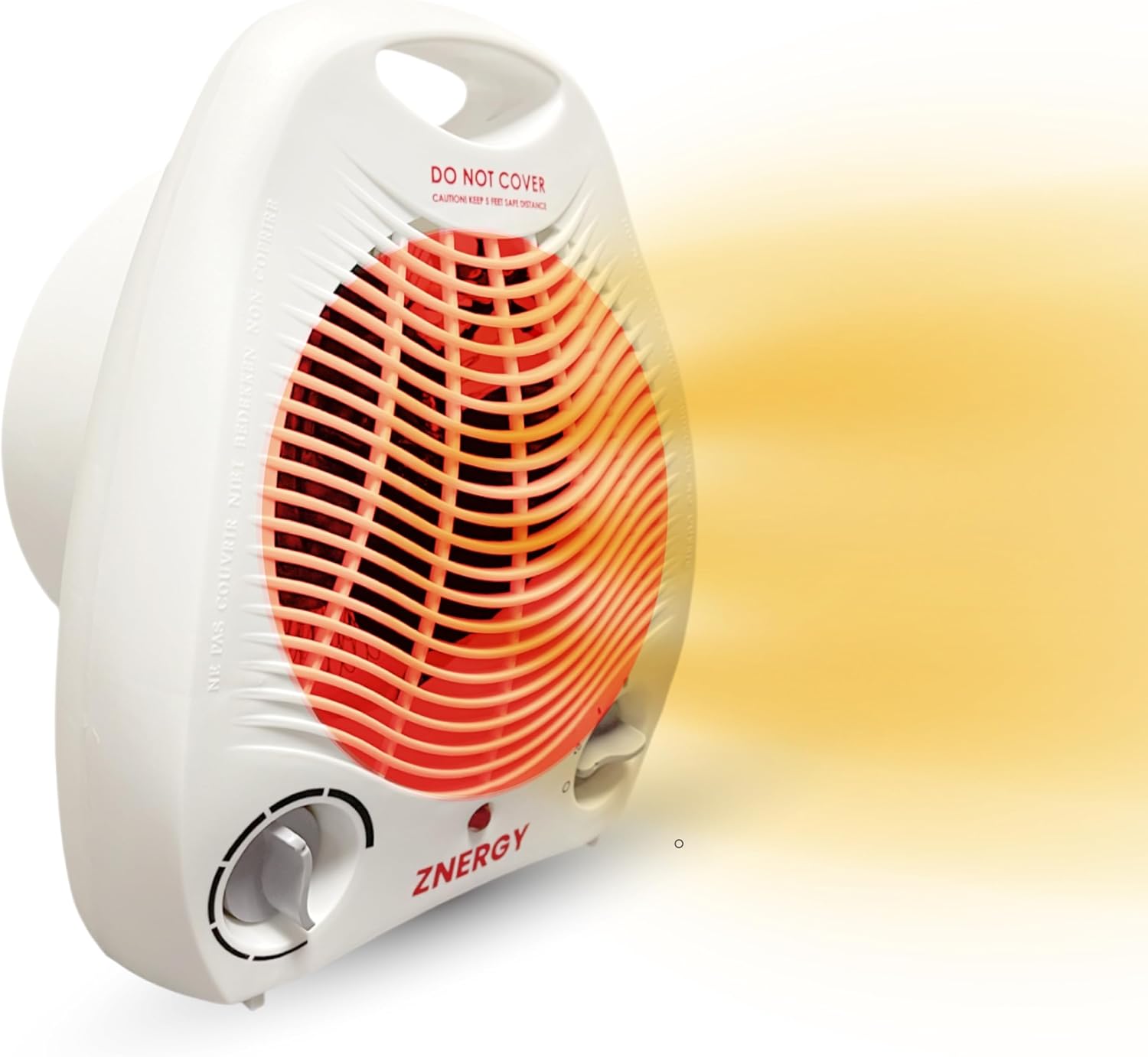 ZNERGY 1500W Fan Heater with 3 Heat Settings