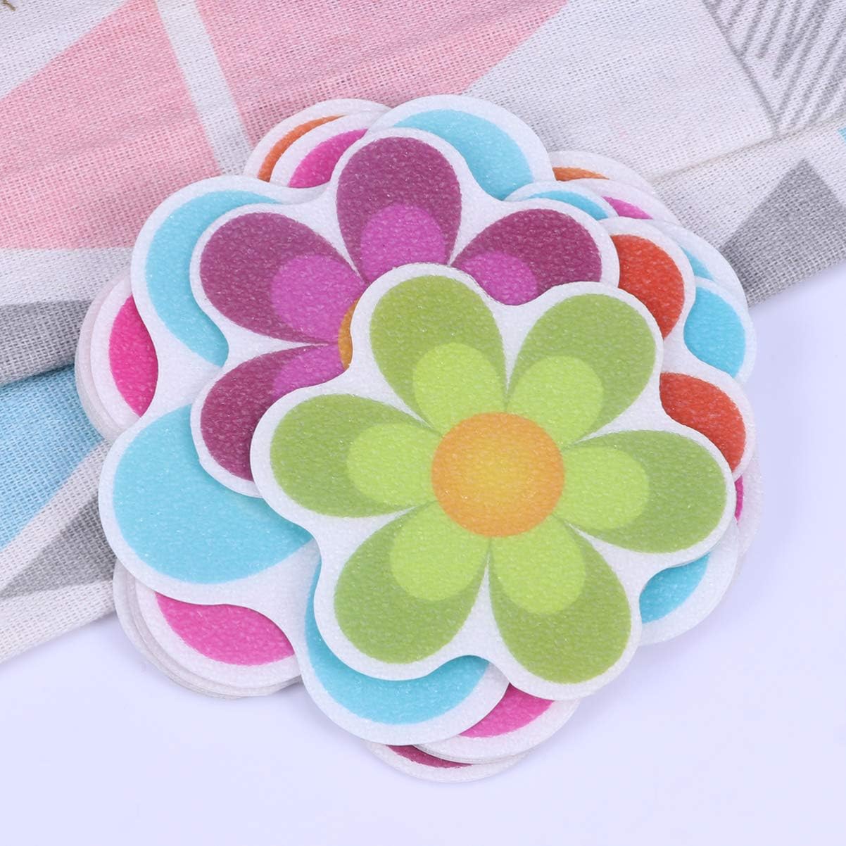Zerodeko Bathroom Tile Stickers Anti-Slip Decals 10pcs