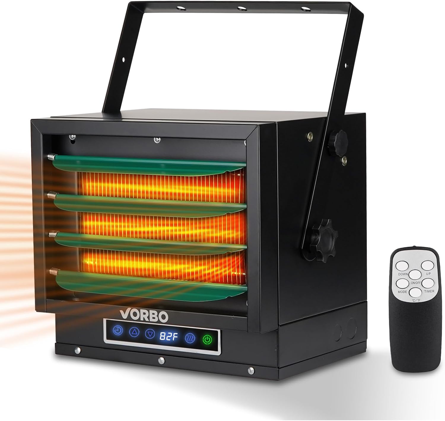 VORBO 7500W Electric Garage Heater with Remote 1