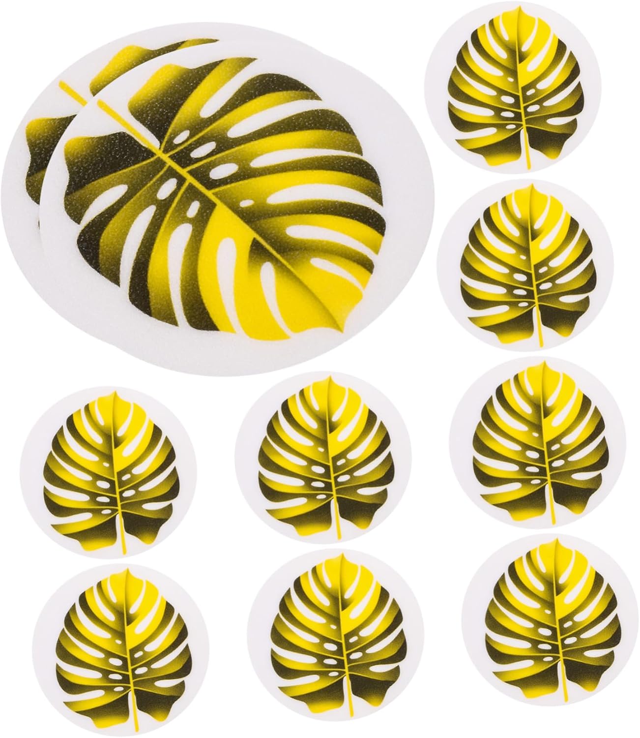 Bebemoko Leaf Bathroom Stickers Set - Anti-Slip Decals