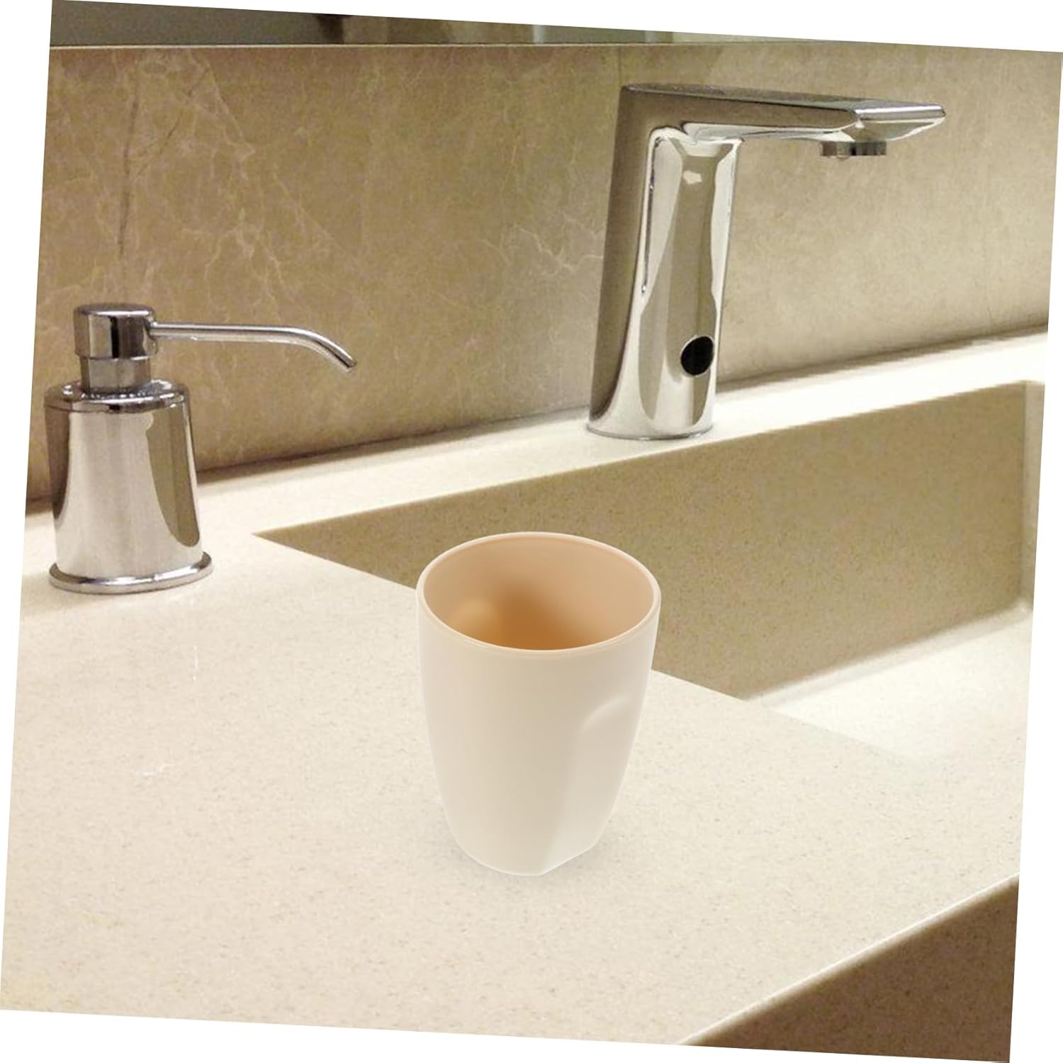 Ipetboom Bathroom Tumbler Toothbrush Cups Set for Couples