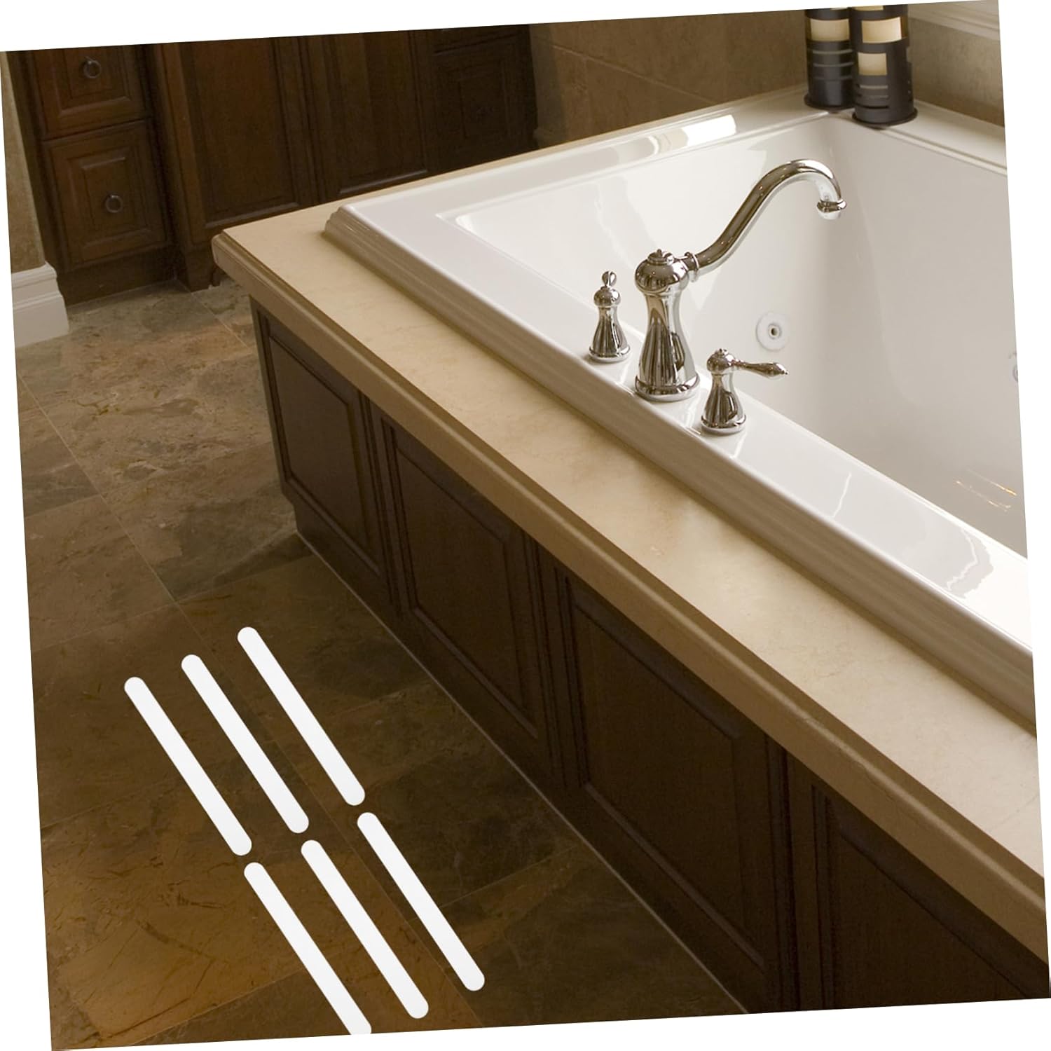 SOLUSTRE Bathroom Anti Slip Strips Decals
