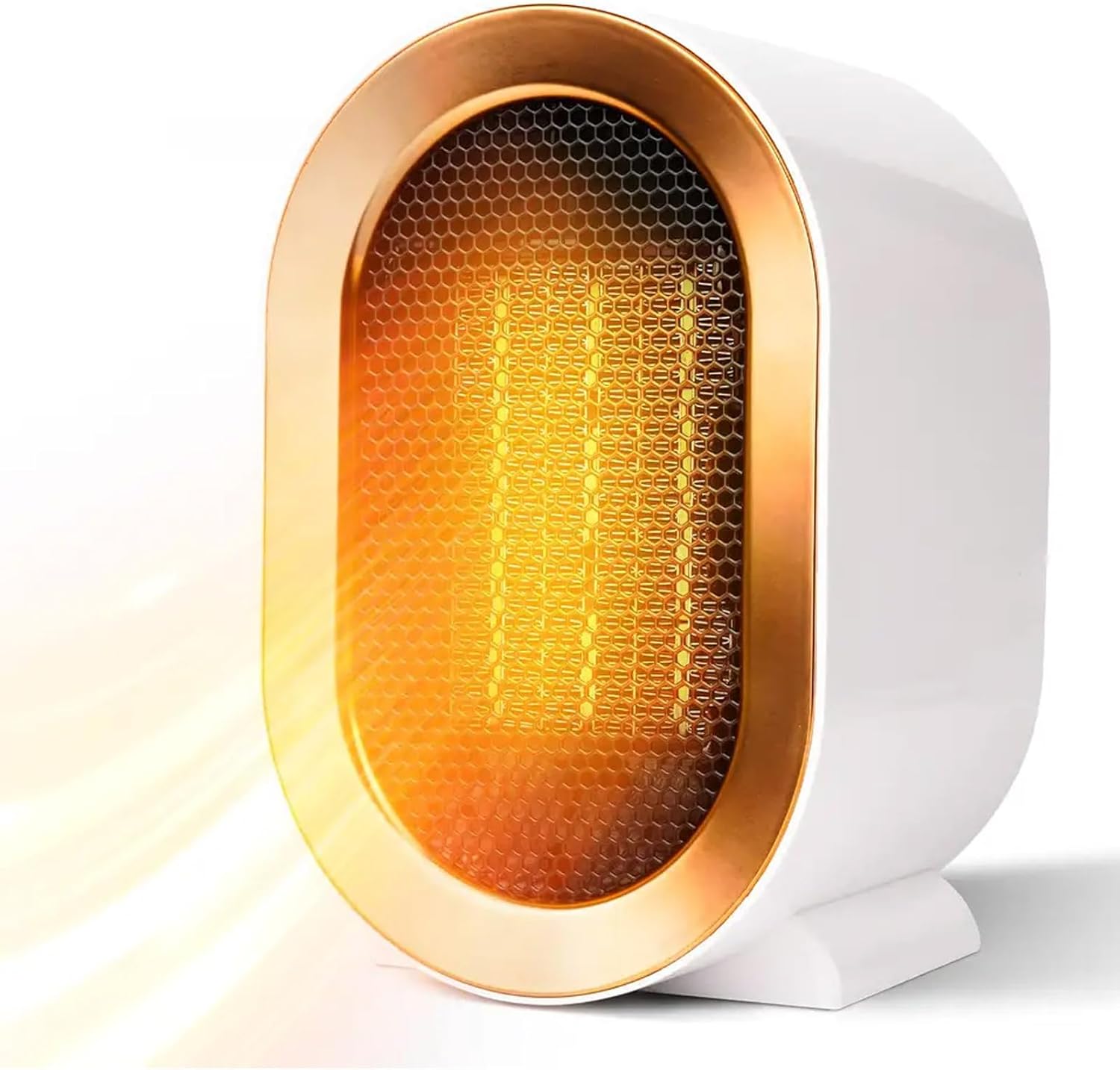 1200W Electric Space Heater with Fan for Bedroom Office Use