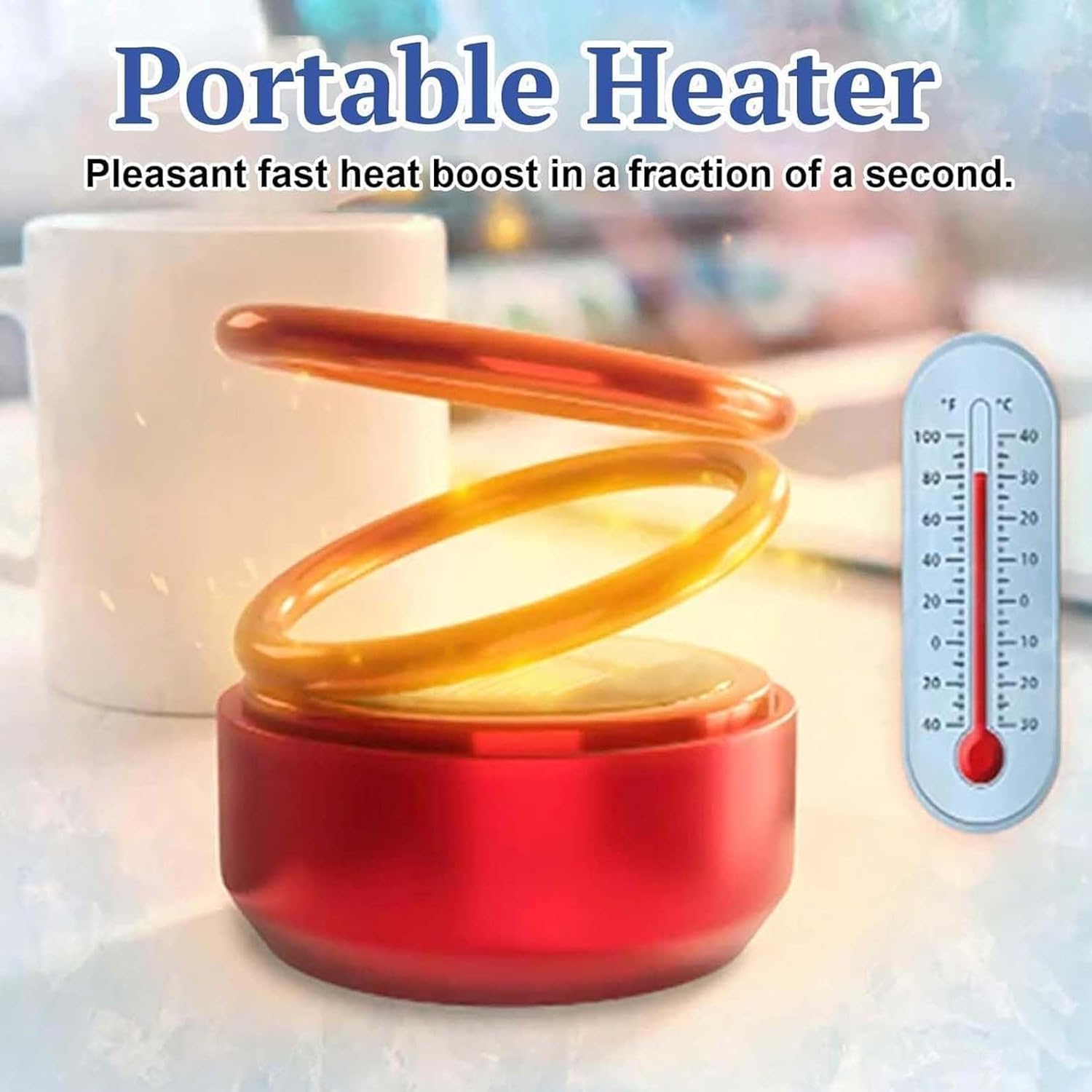 Portable Kinetic Heater for Car and Home