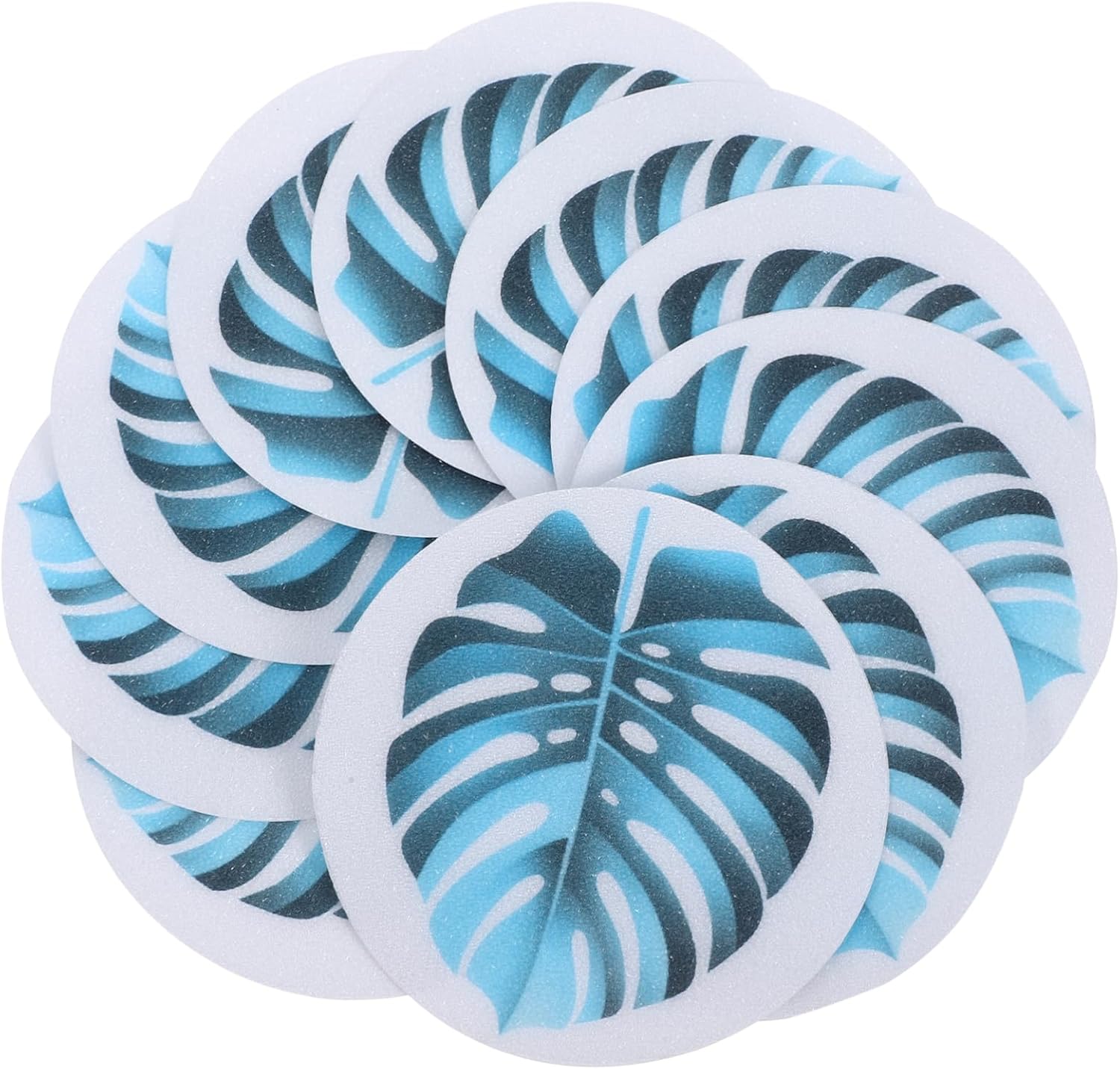 Holibanna 1Set Leaf Bathtub Decals