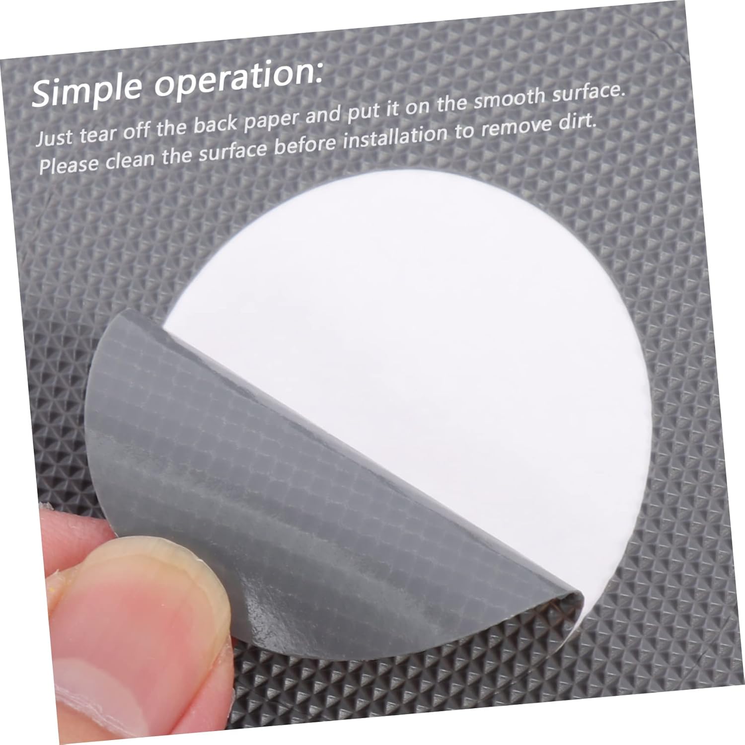 Ciieeo Non-Slip Bath Stickers 20pcs Easy to Remove