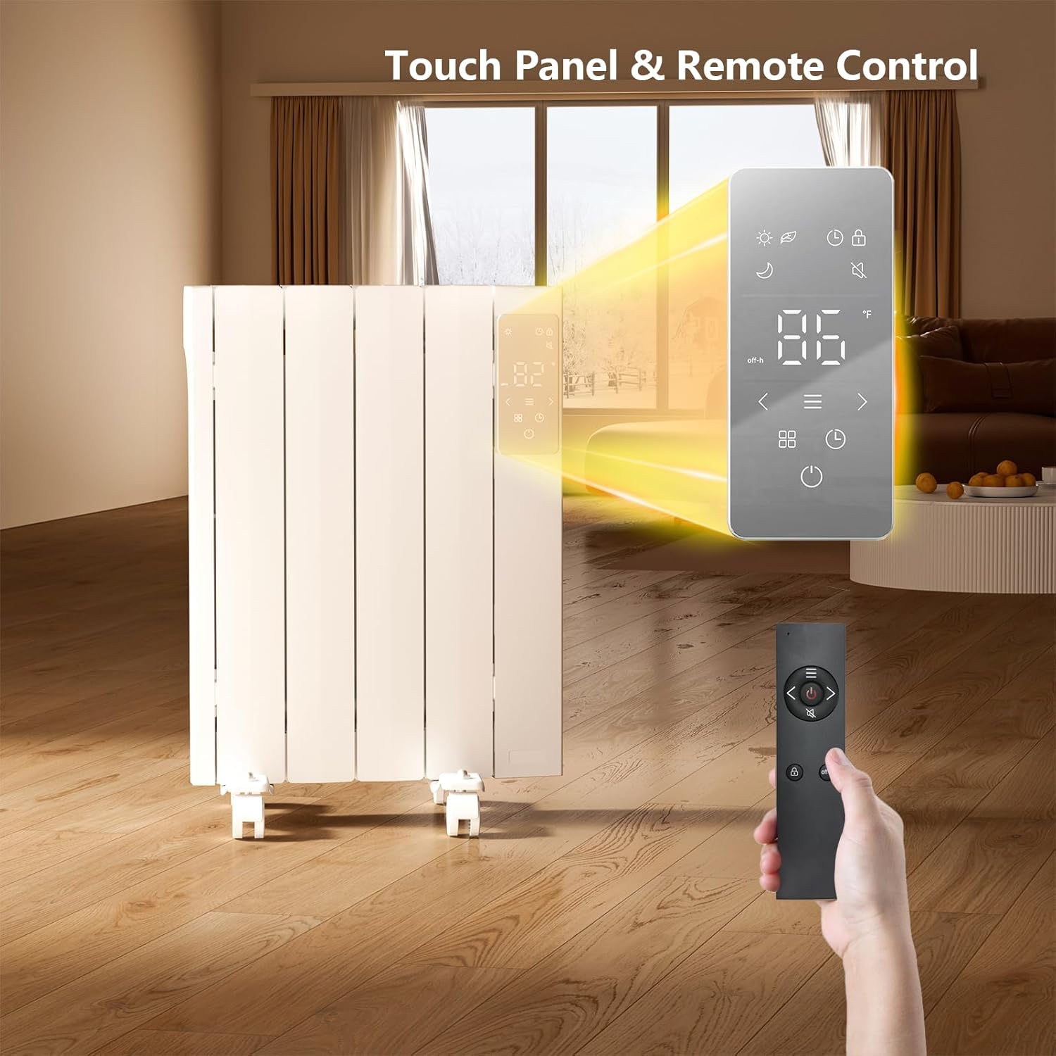 Lueptexx 800W Wall Panel Convection Heater