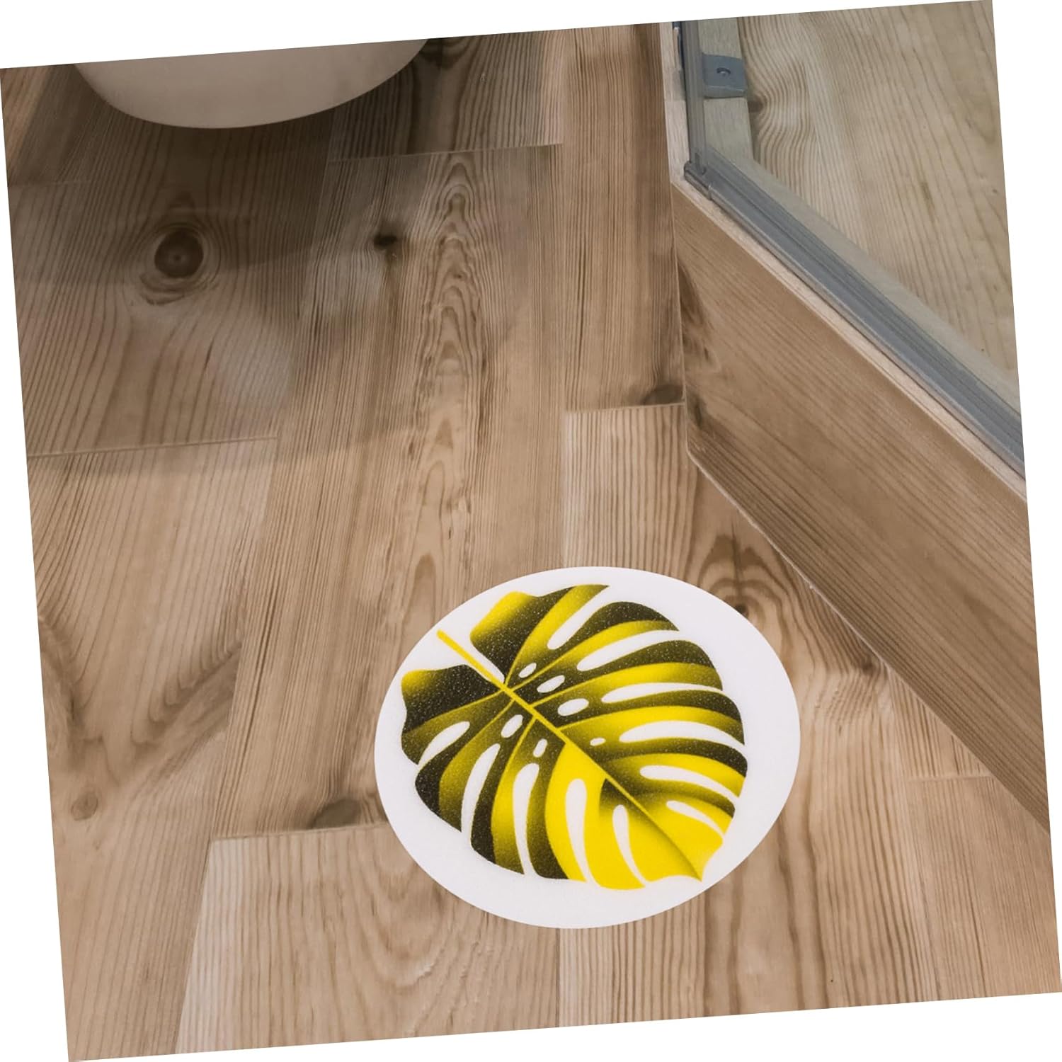 Luxshiny Leaf Shape Anti-Slip Bathtub Stickers 1