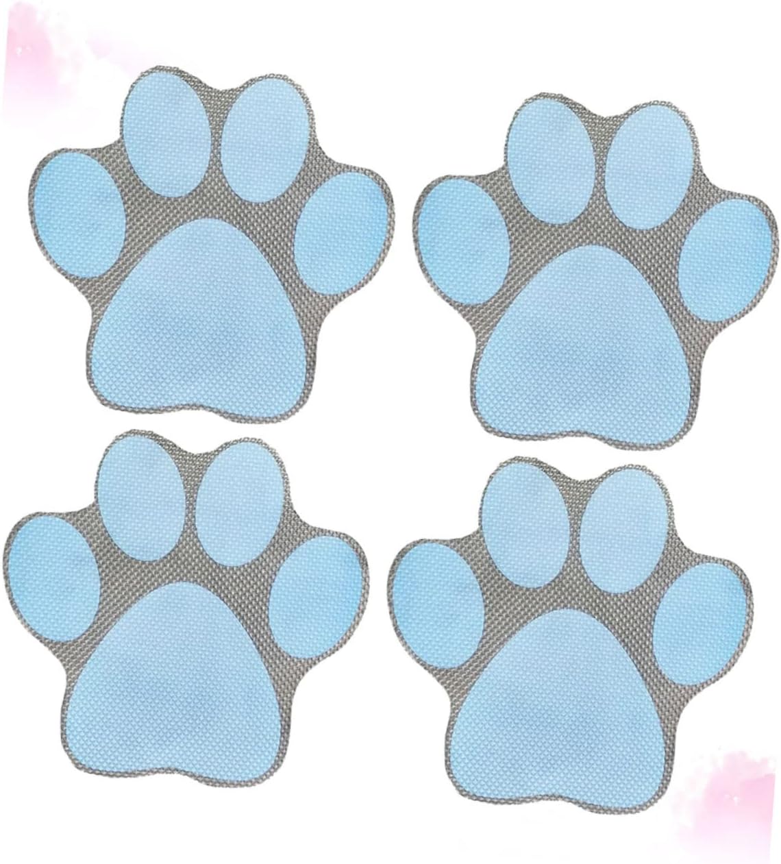 LIOOBO Anti-Slip Bathtub Stickers 4pcs Cartoon Design 1