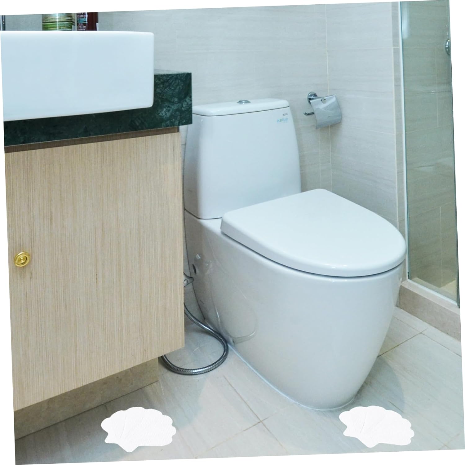 12PCS Sea Shell Anti-Slip Bath Decals