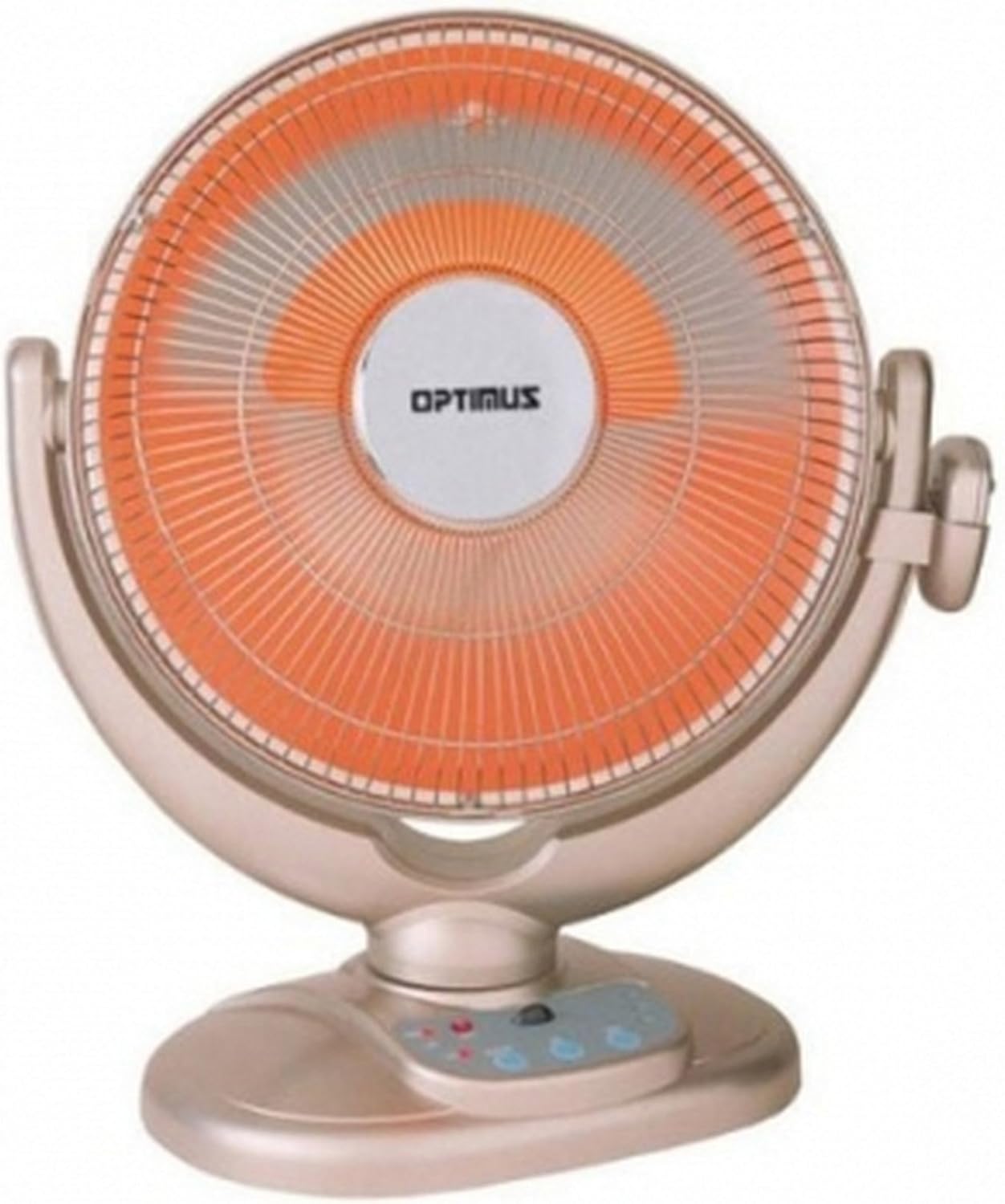 Optimus 14 Oscillating Dish Heater with Remote Control