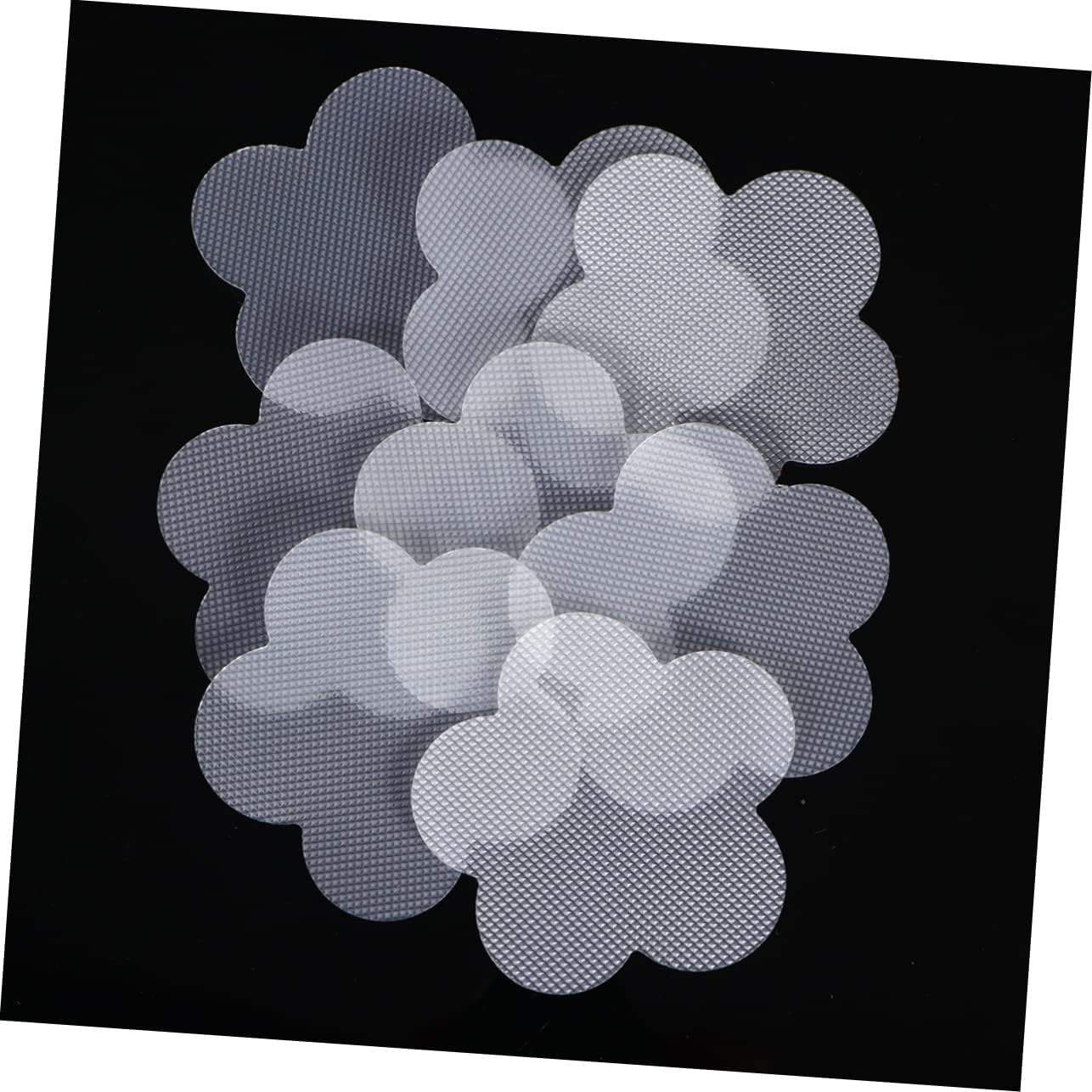 IMIKEYA Non-Slip Bathtub Mat 8pcs Set with Anti-Slip Decals