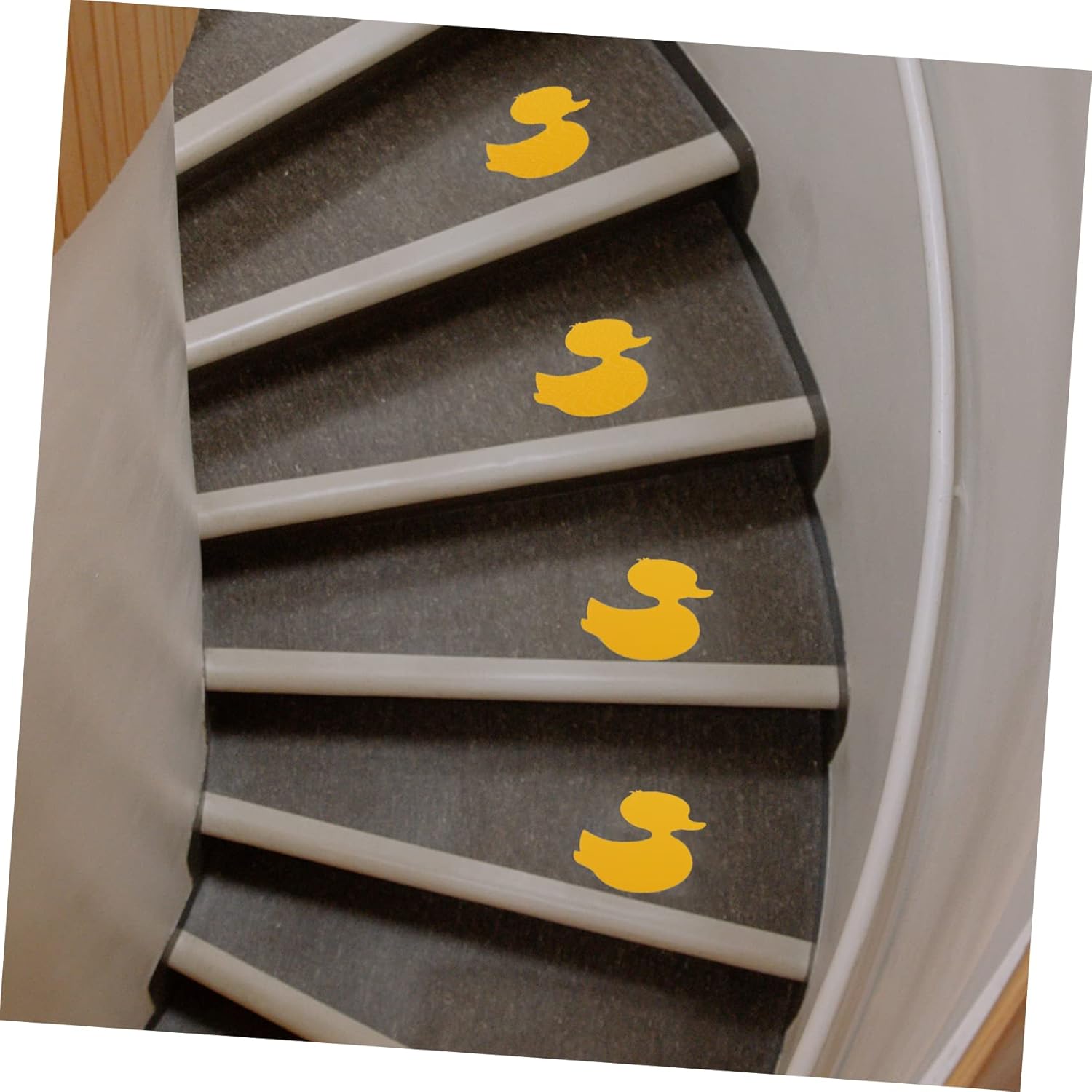 BESTYASH 1Set Cute Cartoon Duck Non-Slip Bath Decals