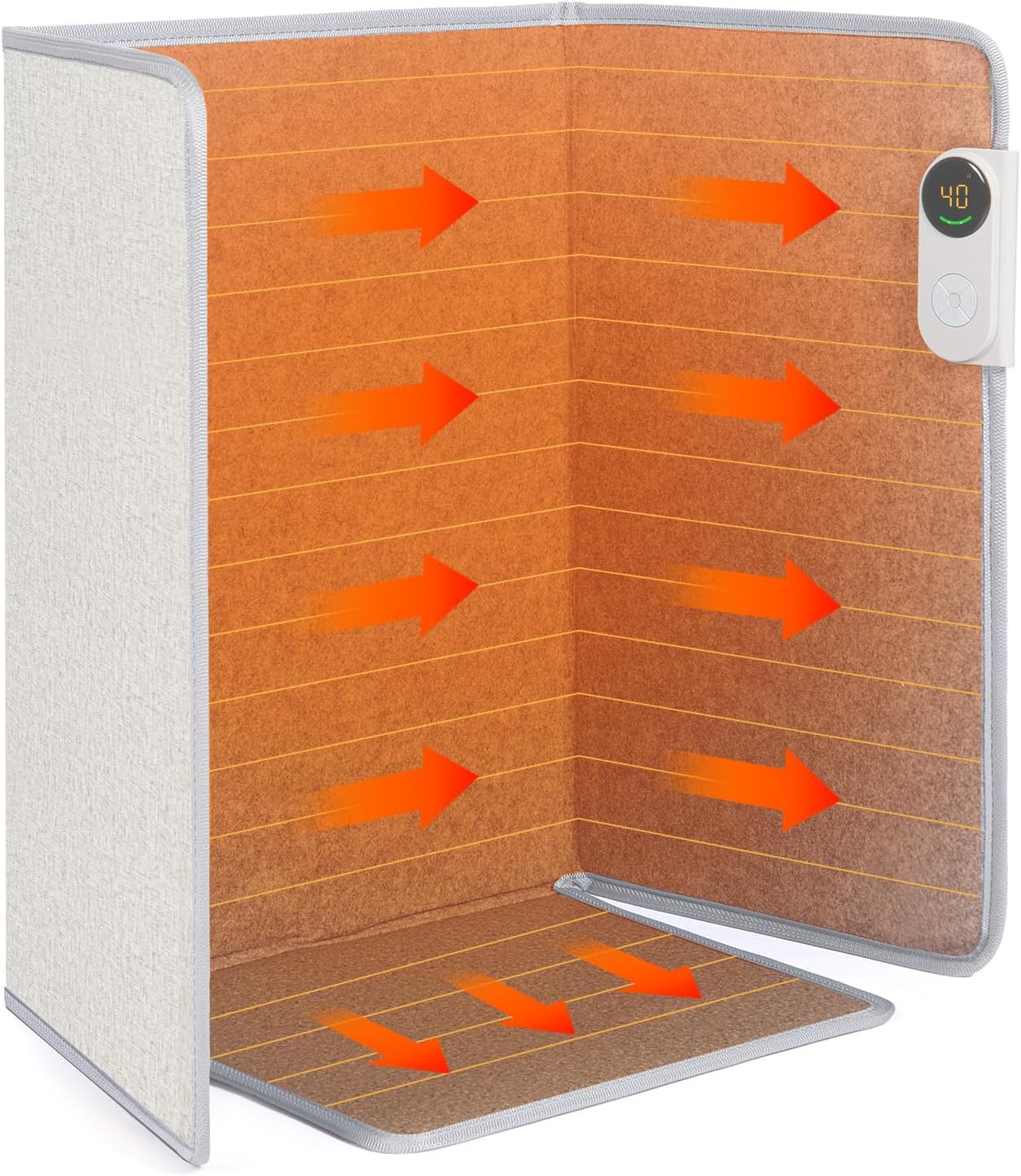 Wasrch Portable Space Heater with Auto Shut Off and Thermostat