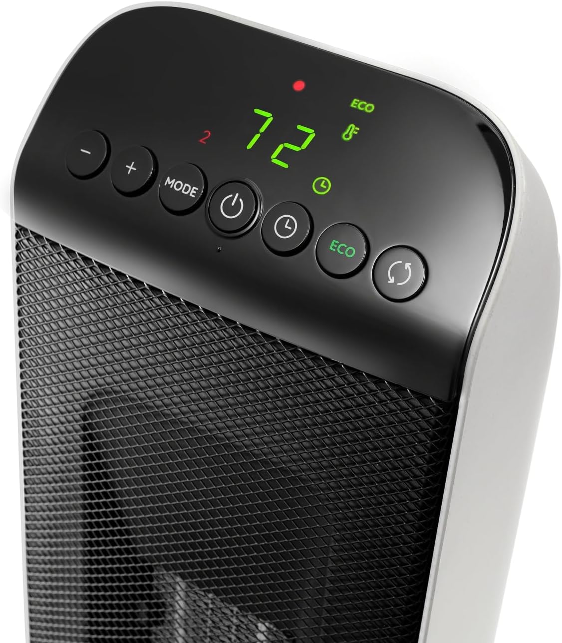 DeLonghi 1500W Ceramic Digital Tower Heater with Remote and ECO Function