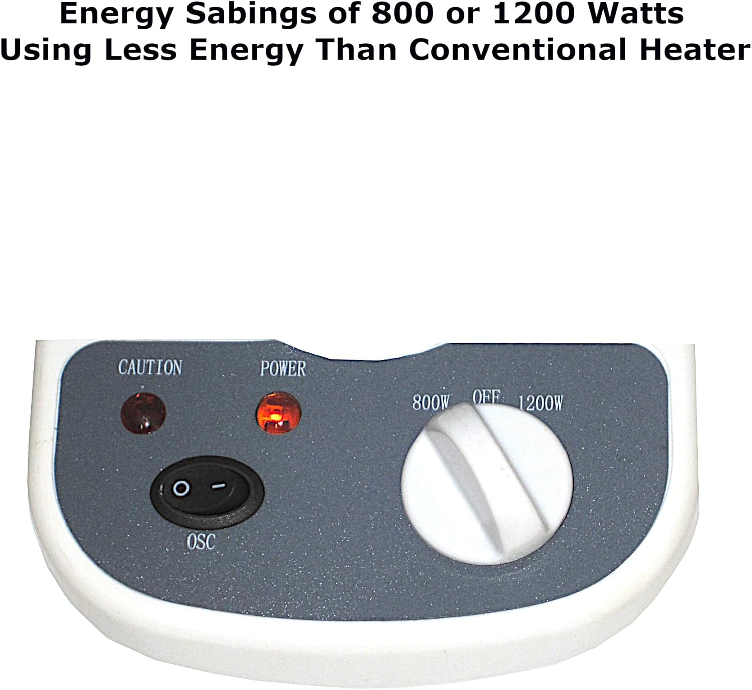 Optimus 14 Inch Oscillation Dish Heater 1