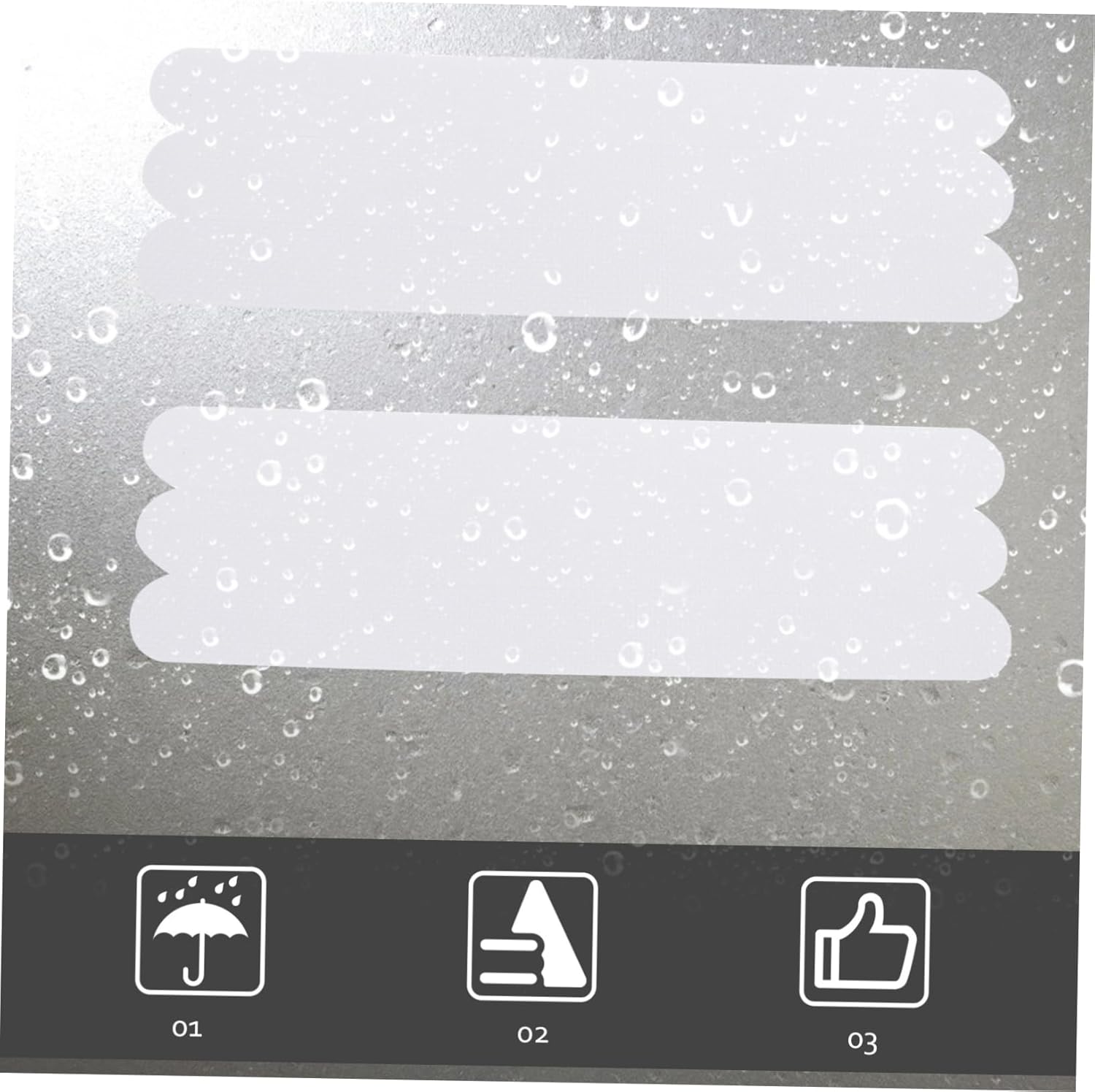 Non-Slip Shower Stickers 36PCS for Bathroom Safety 1