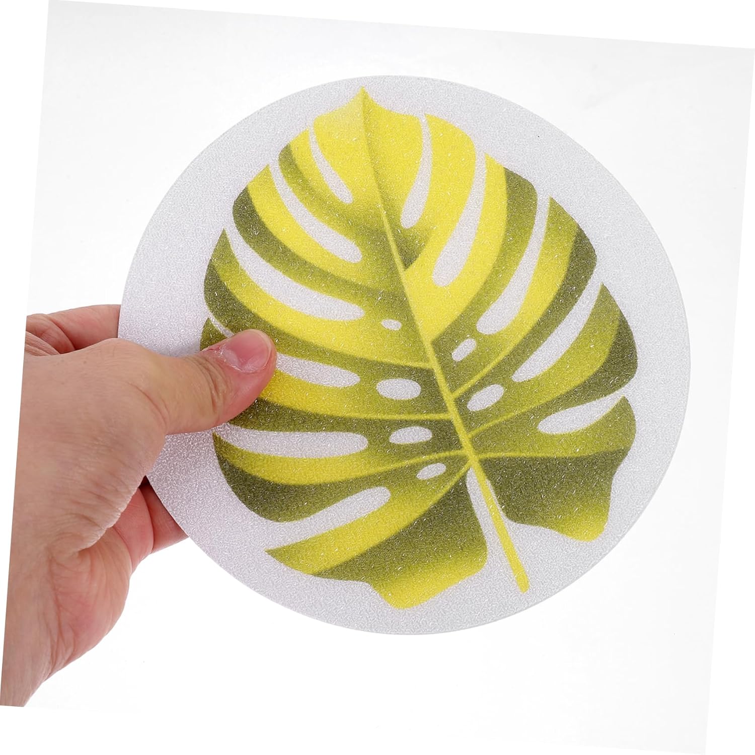 Zerodeko Leaf Shape Bathtub Stickers - Safe Non-Skid Bathroom Decor