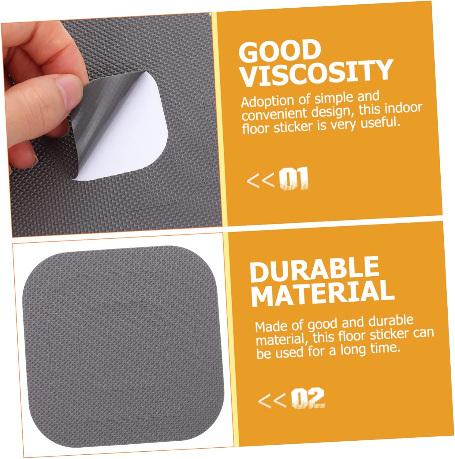 HOLIDYOYO 20pcs Anti-Slip Bathtub Stickers for Bathroom Safety