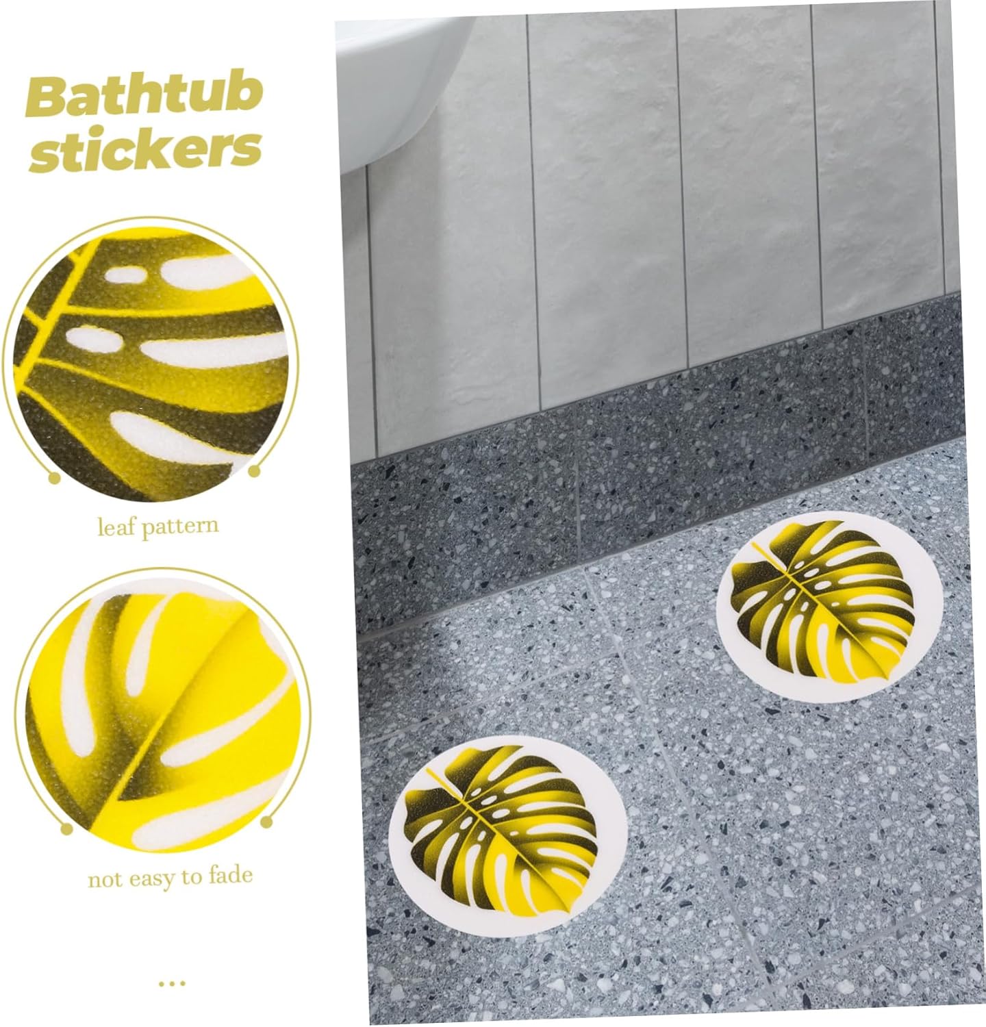 UTHCLO Bathtub Anti-Slip Stickers for Boys and Girls