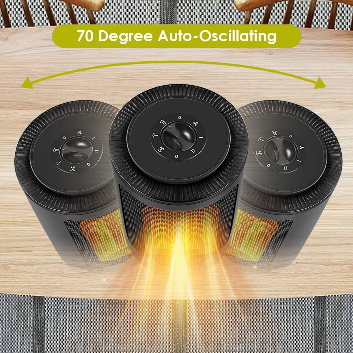 SimileLine 1500W Oscillating Space Heater