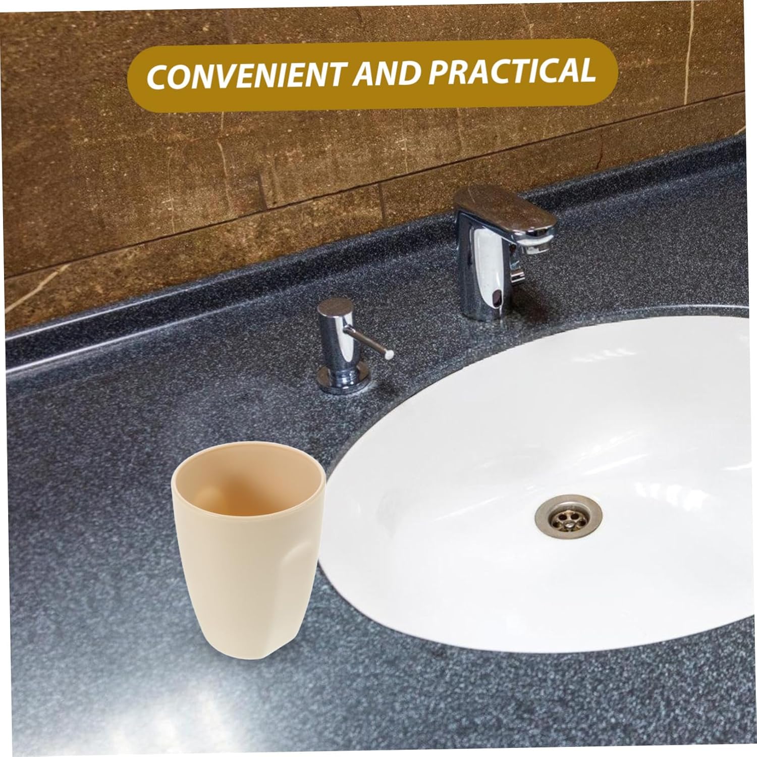 BESTYASH Portable Toothbrush Cup for Home Travel and Bathroom Use