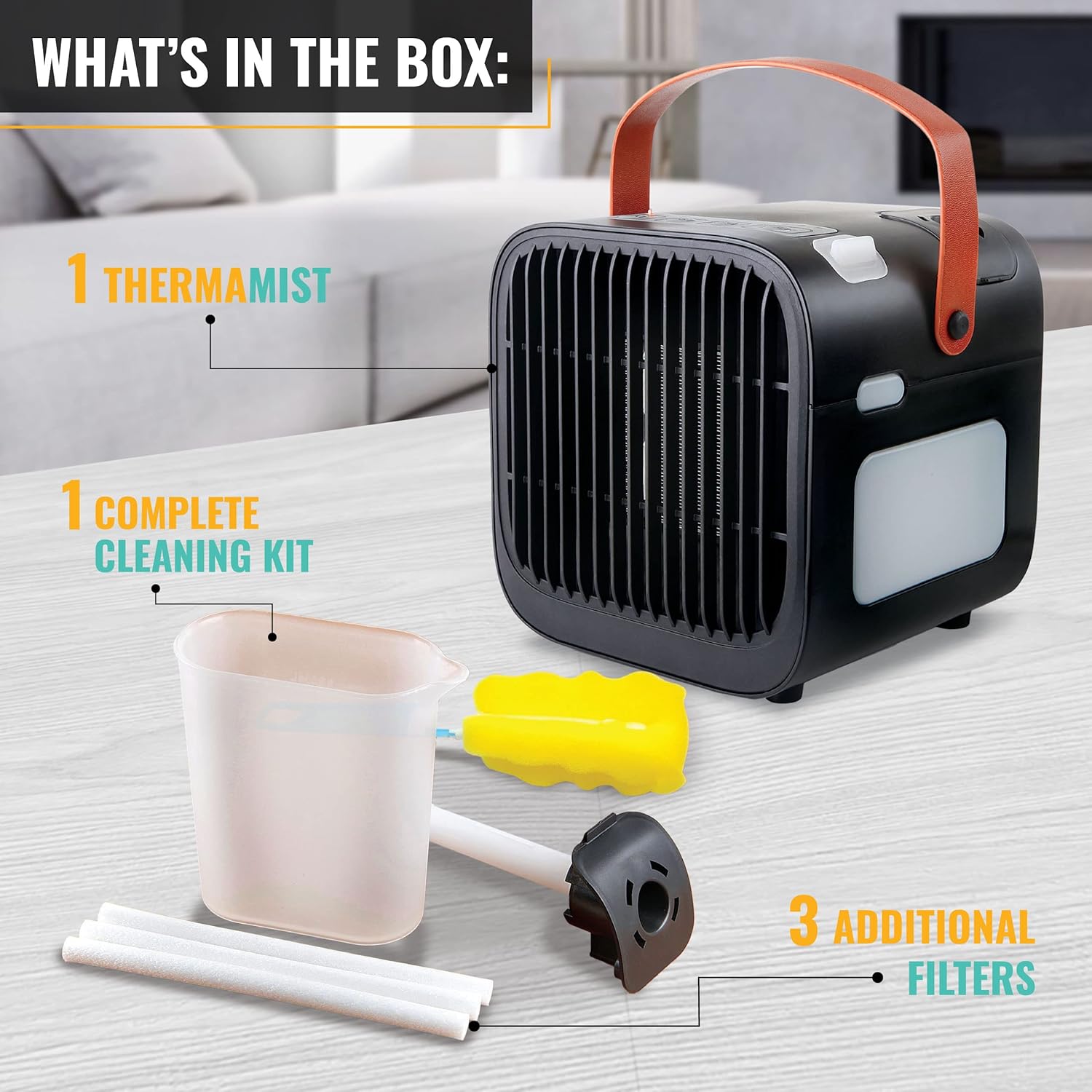 Pousutong Hy-Impact Therma Mist 550W Space Heater