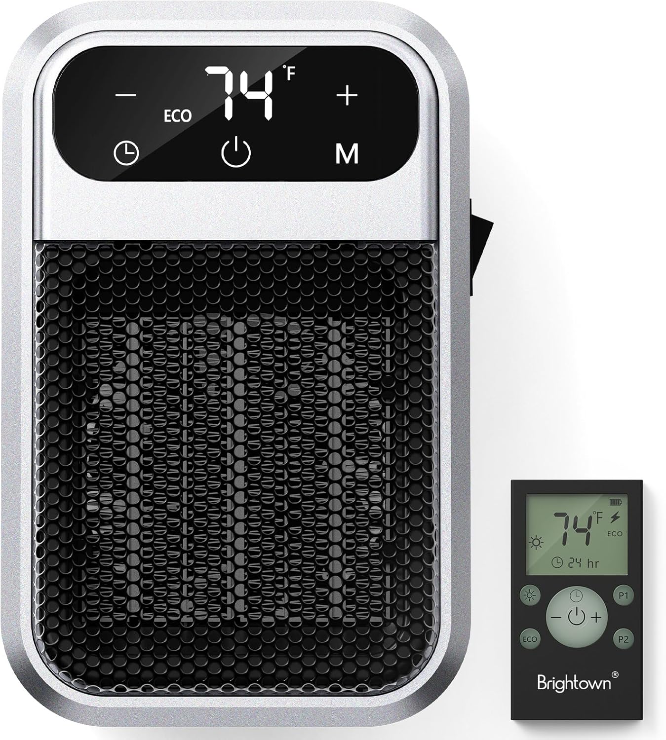 Brightown 800W Wall Heater with Remote and LED Display