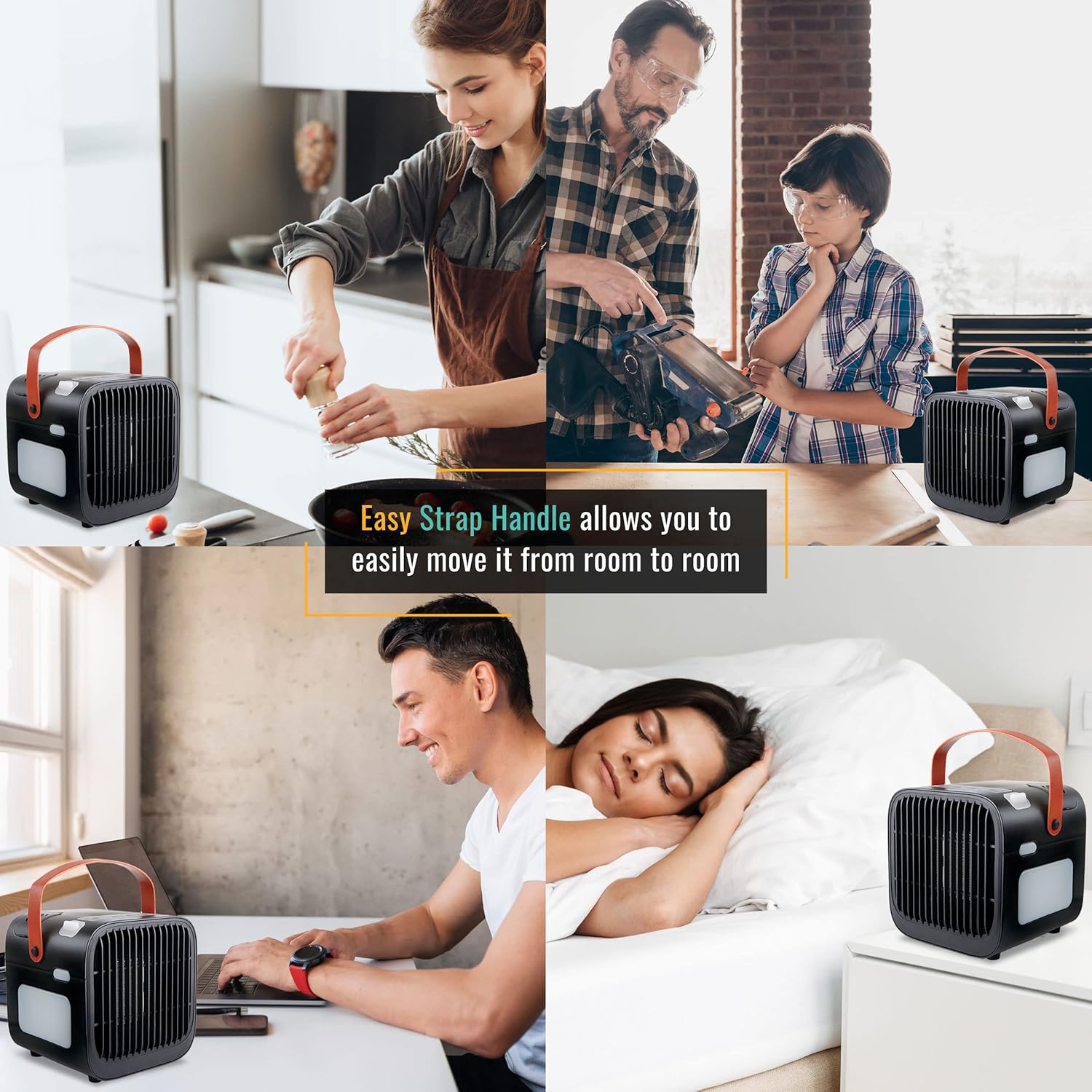 Pousutong Hy-Impact Therma Mist 550W Space Heater