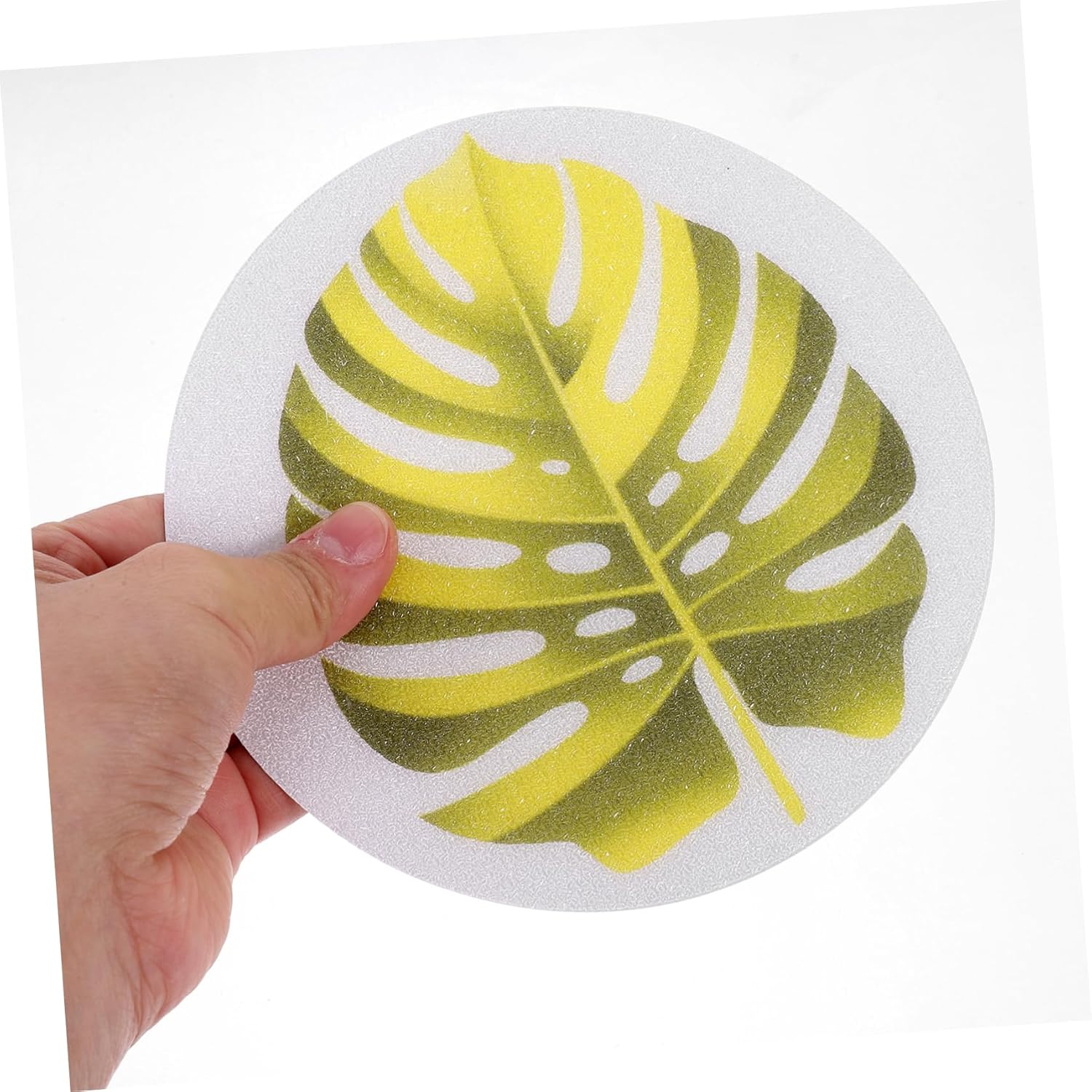 Leaf Slip Stickers for Bathtubs and Showers - Safe and Creative Peva Decals