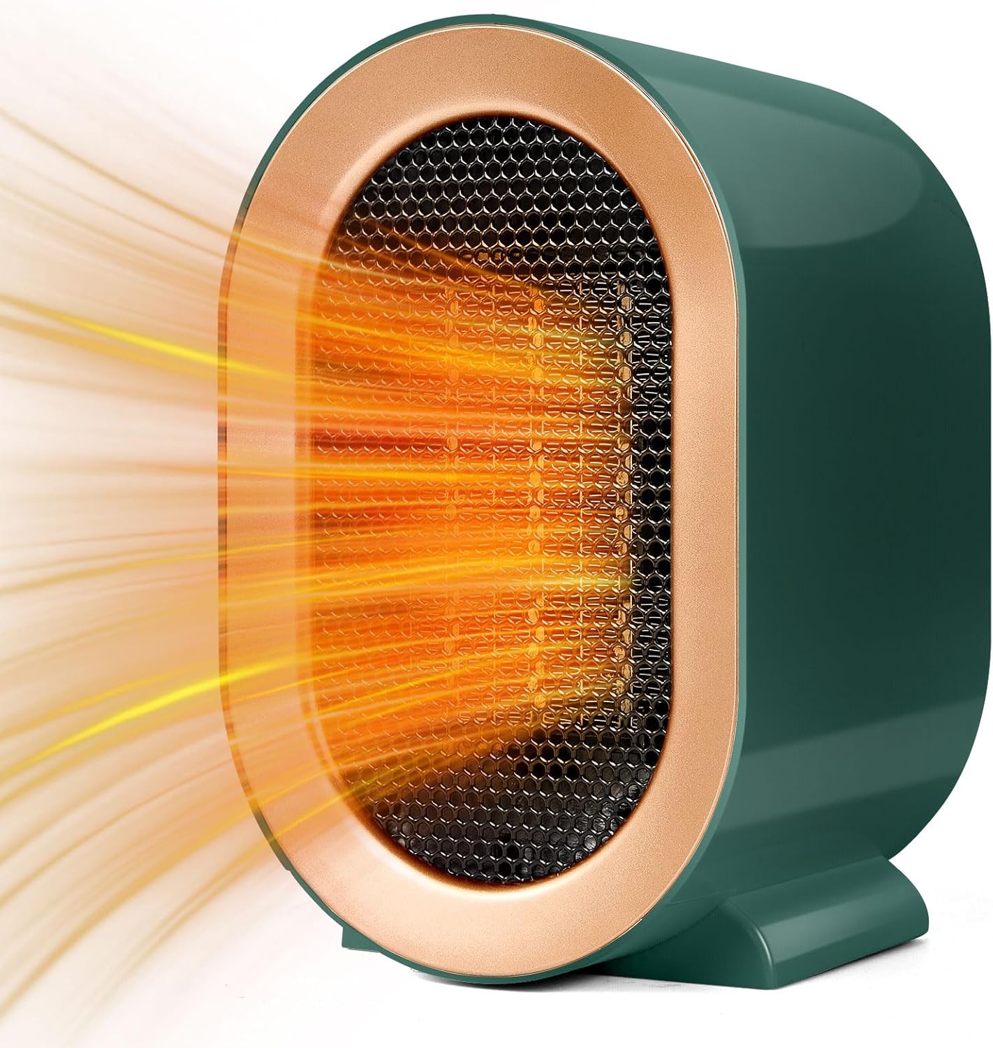 1200W Compact Electric Space Heater with Safety Quiet Operation